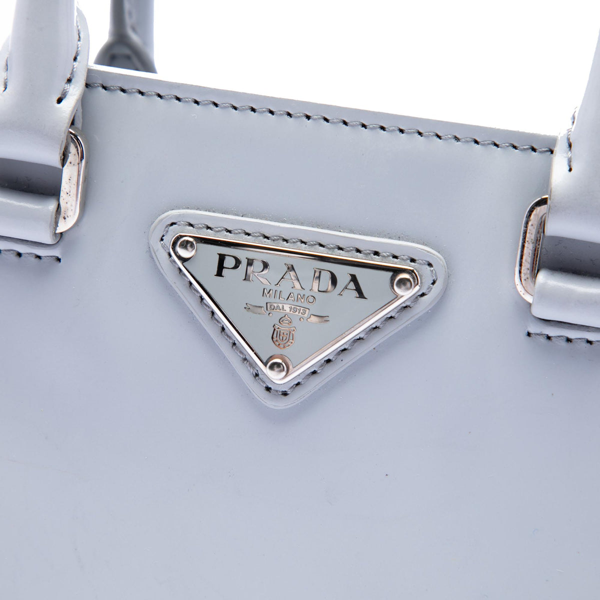Prada Small Spazzolato Leather Satchel