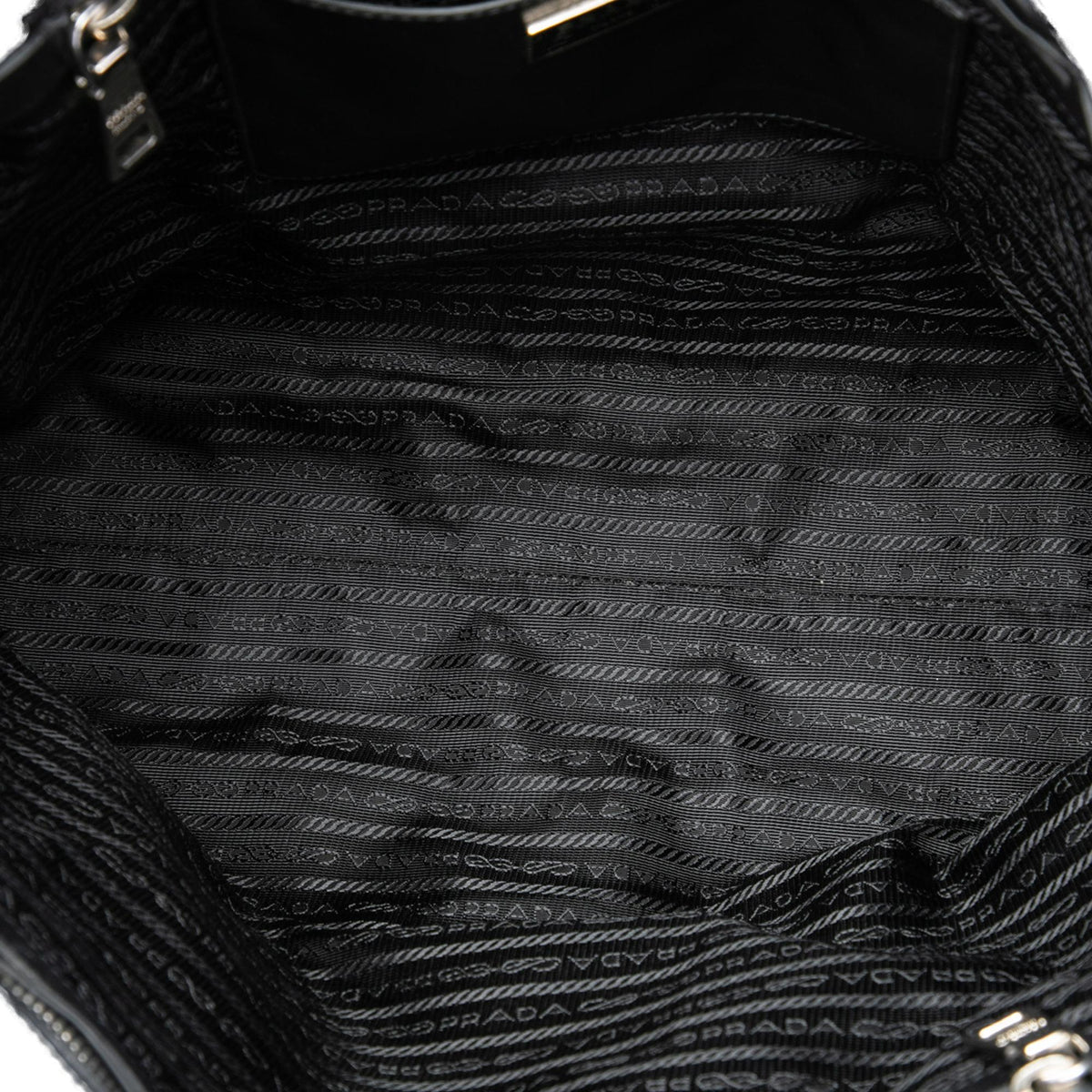 Prada Soft Calf Buckle Convertible Tote