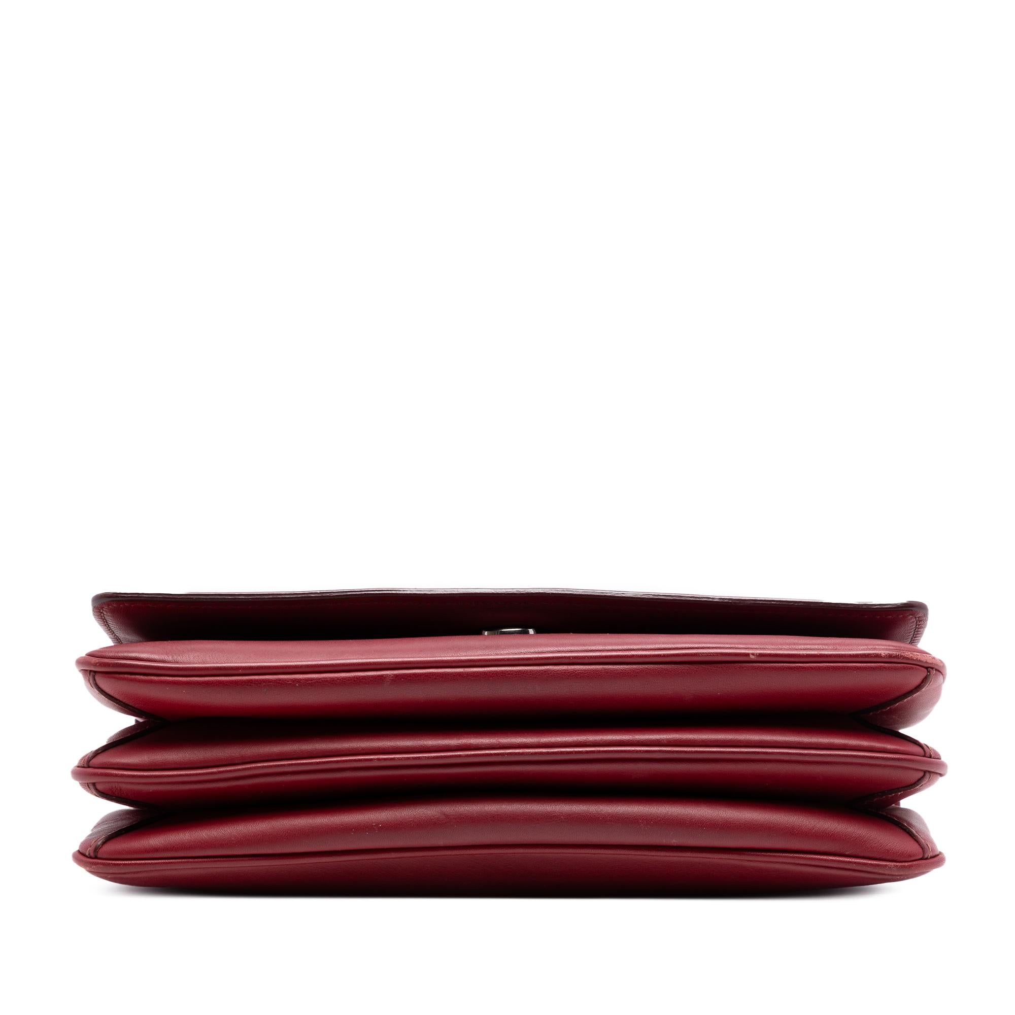 Prada Soft Calf Chain Crossbody