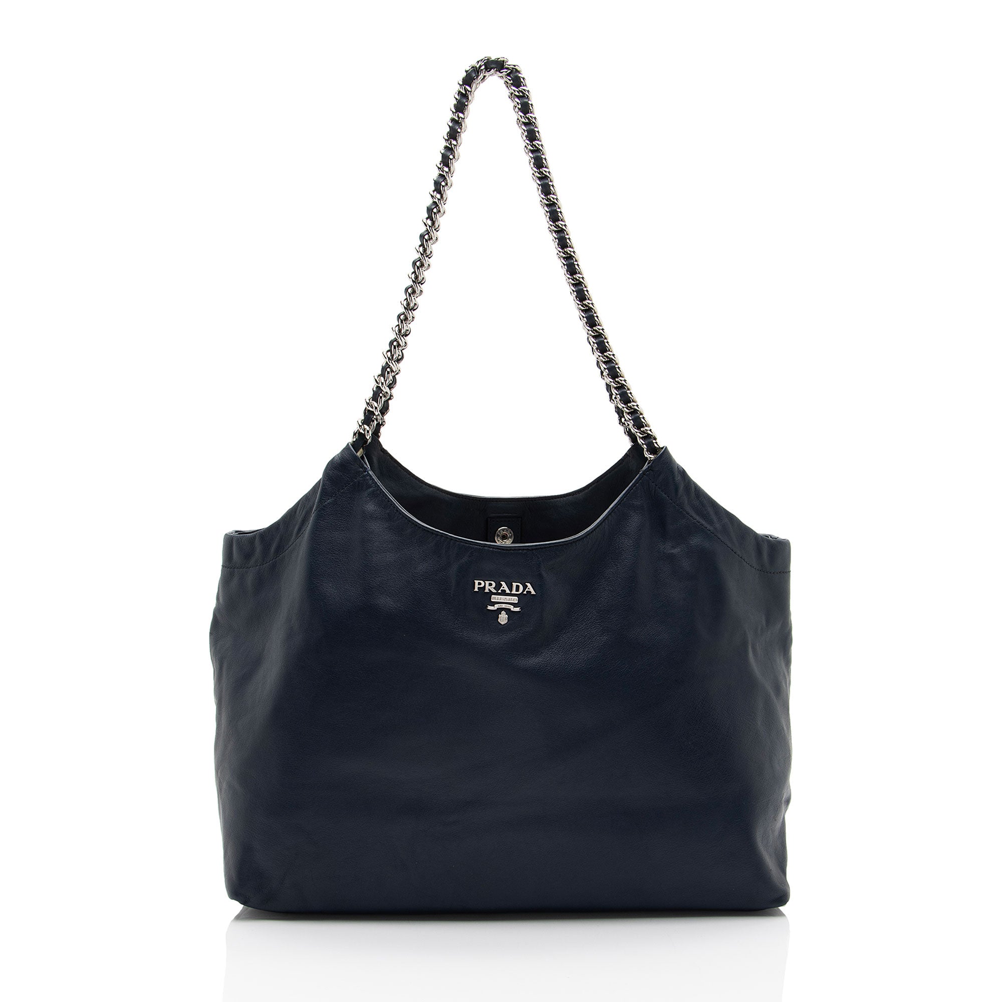 Prada Saffiano Soft Chain Tote (SHF-cQmxTO)