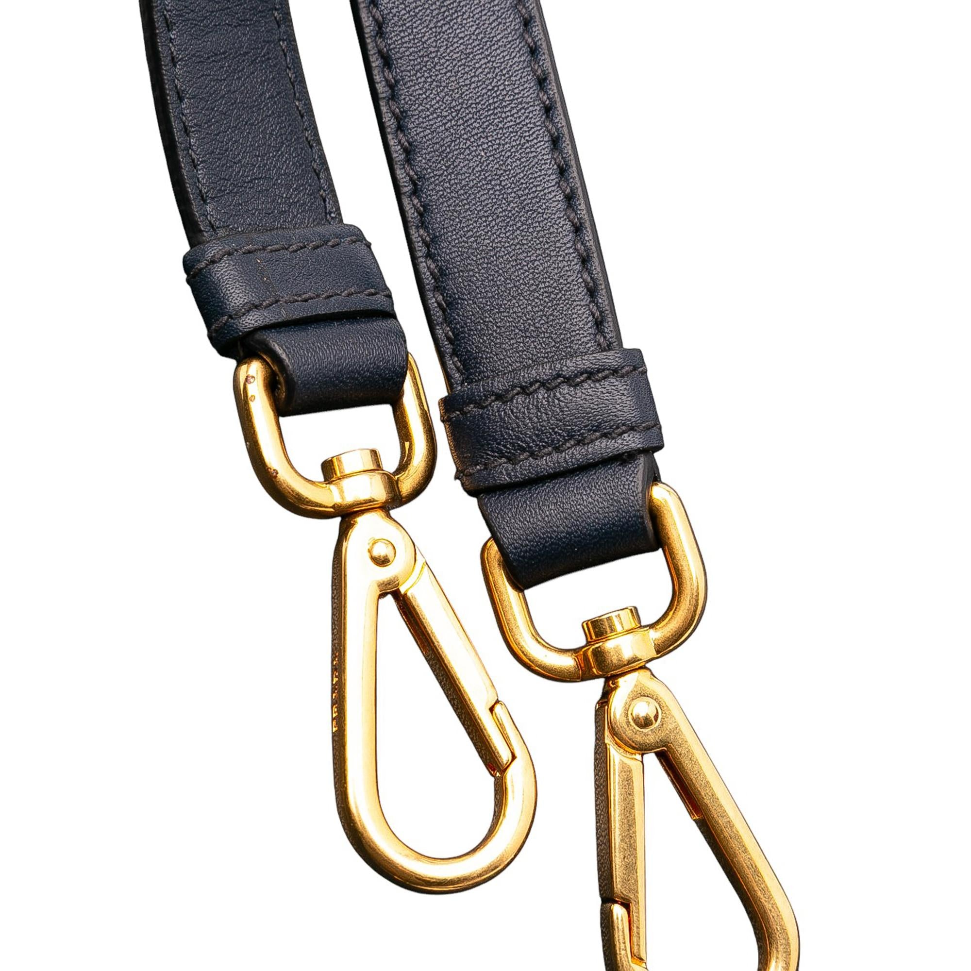 Prada Soft Calf Open Convertible Tote