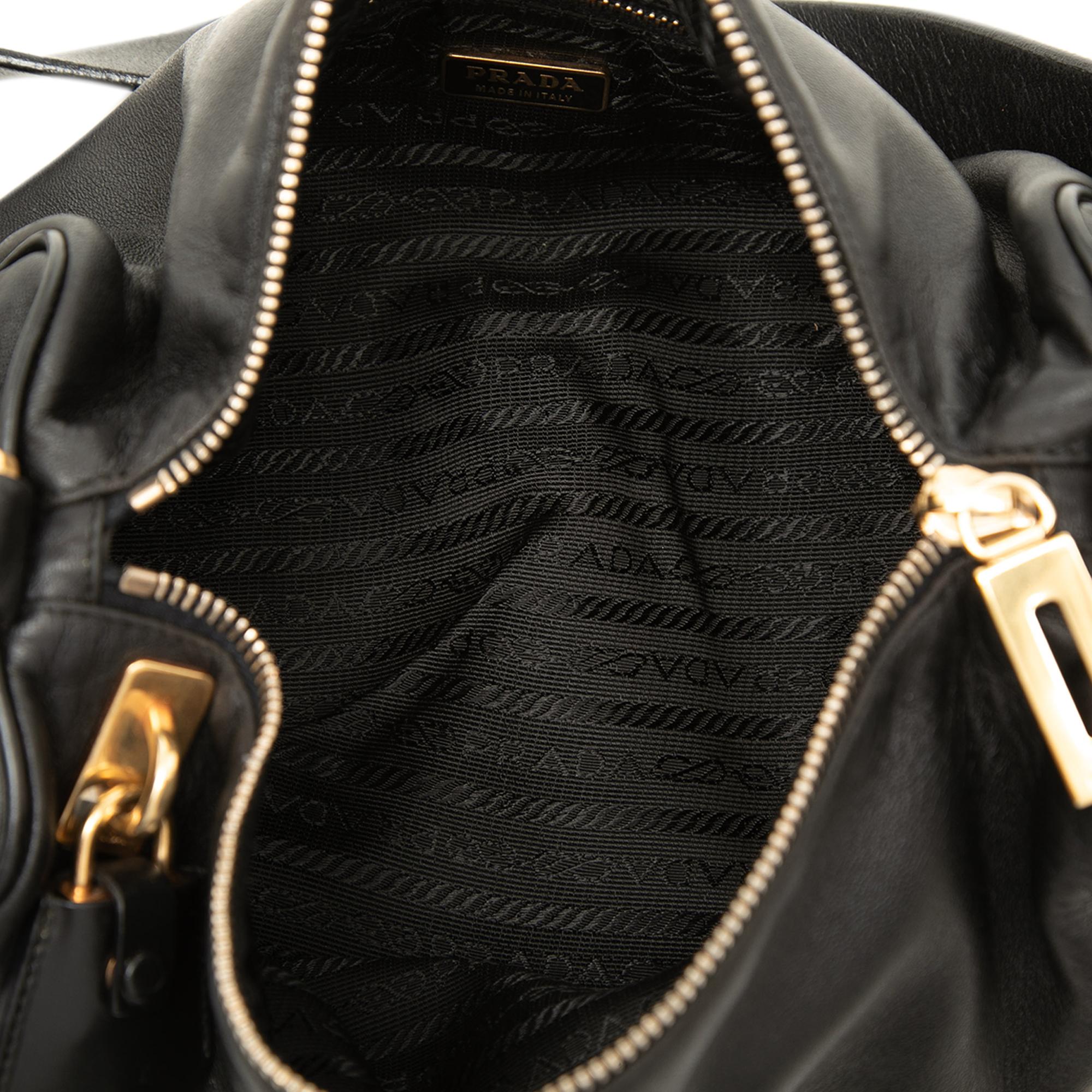 Prada Soft Calf Shoulder Bag