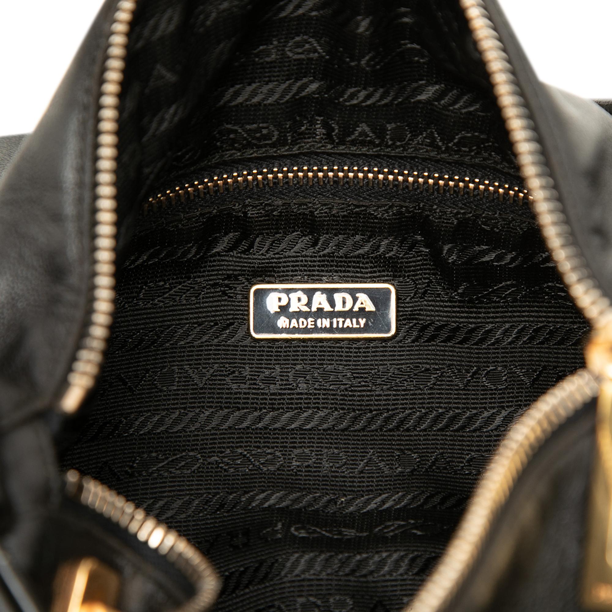 Prada Soft Calf Shoulder Bag