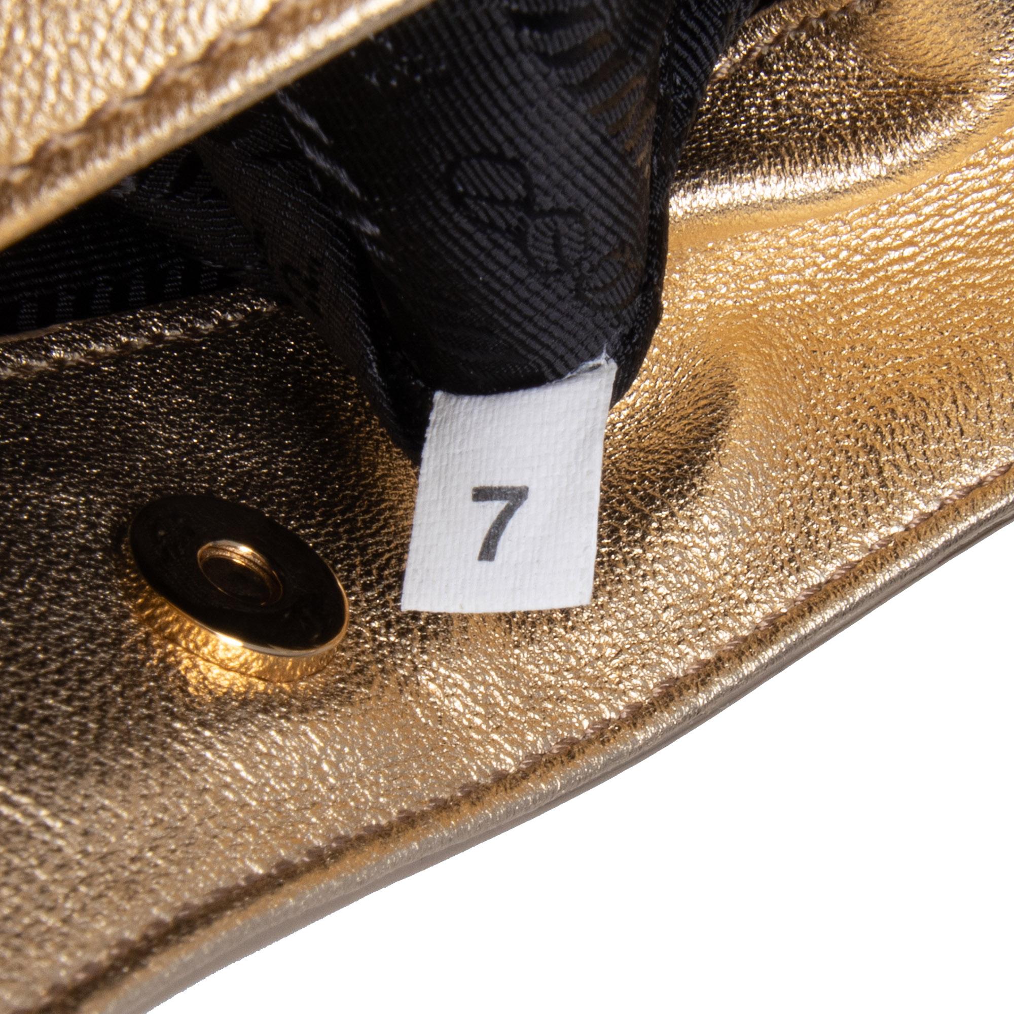 Prada Spazzolato Cleo Shoulder Bag