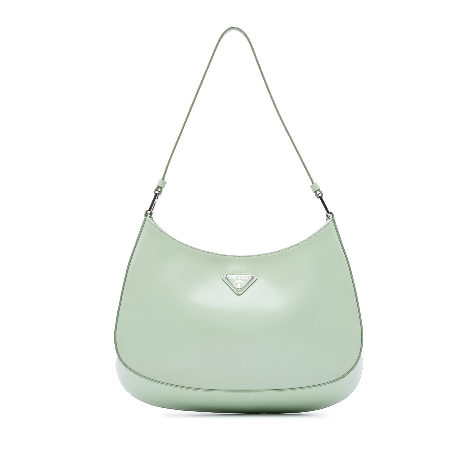 Prada Spazzolato Cleo Shoulder Bag (SHG-vOKjT1)