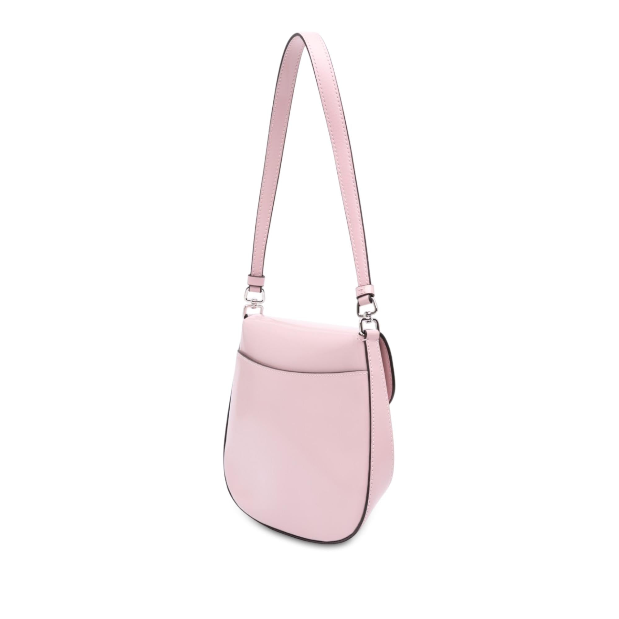 Prada Spazzolato Leather Cleo Flap Shoulder Bag