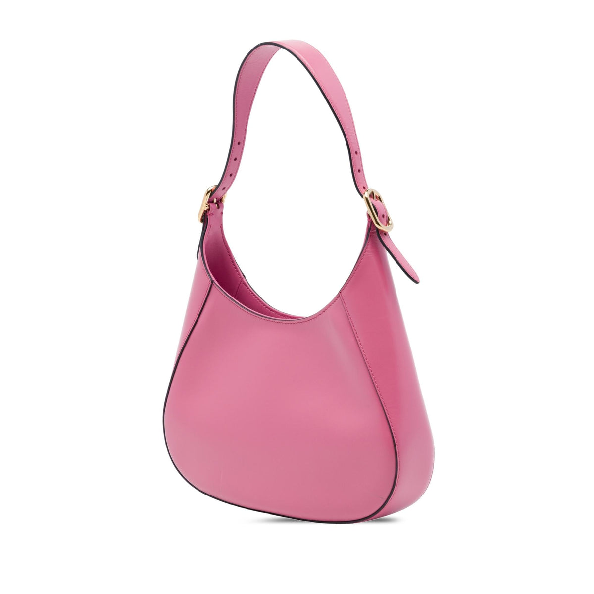 Prada Spazzolato Leather Cleo Shoulder Bag