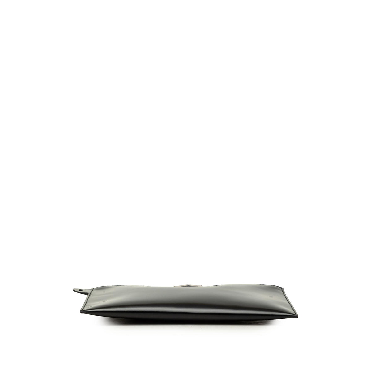 Prada Spazzolato Leather Clutch