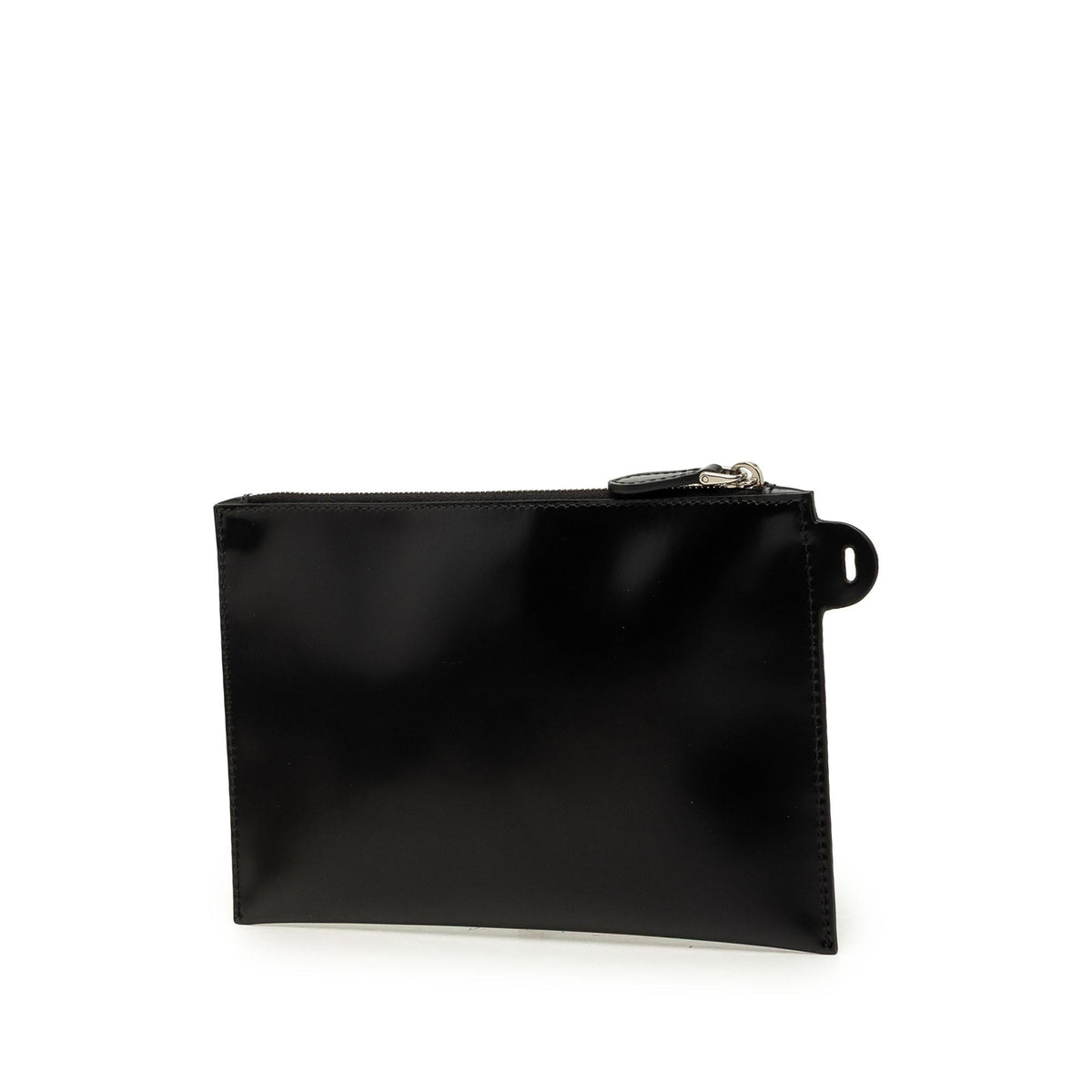 Prada Spazzolato Leather Clutch