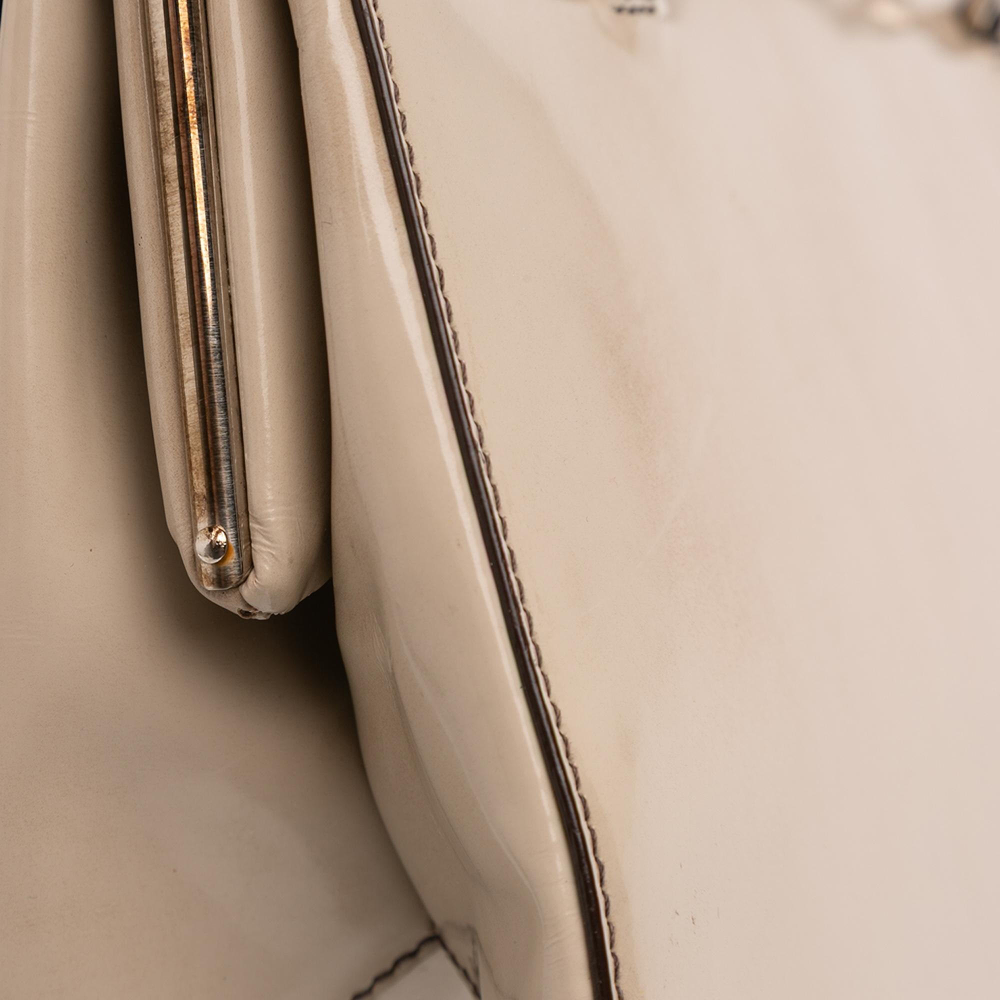 Prada Spazzolato Logo Frame Shoulder Bag