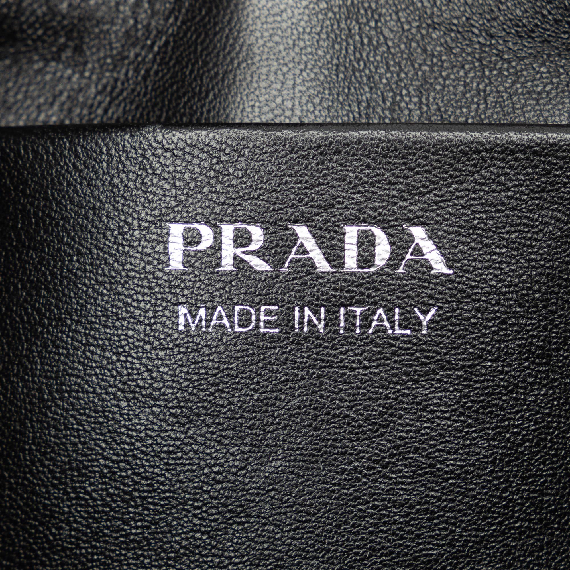 Prada Spazzolato Sidonie Chain Crossbody (SHG-HtOo2h)