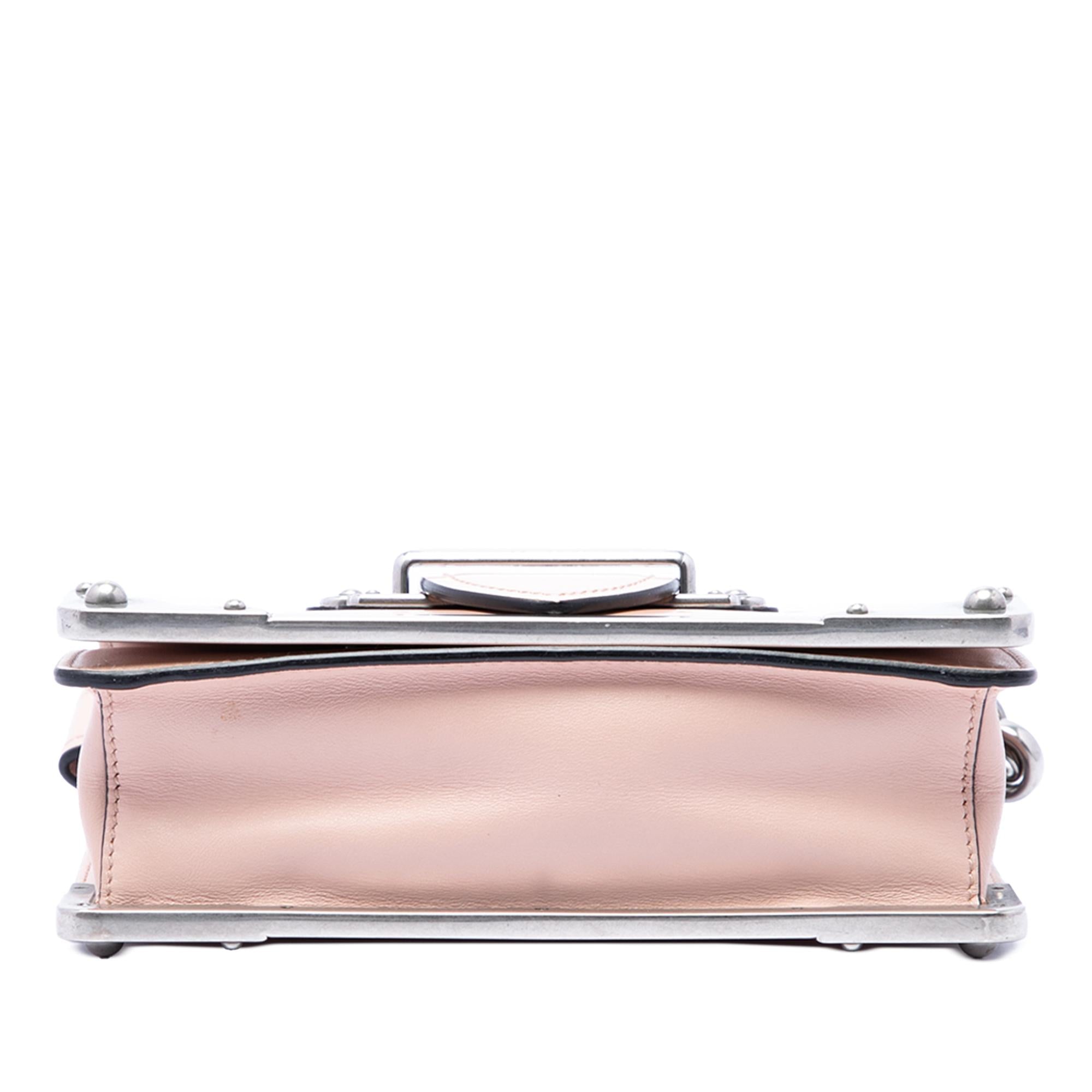 Prada Spazzolato Soft Calfskin Cahier Crossbody