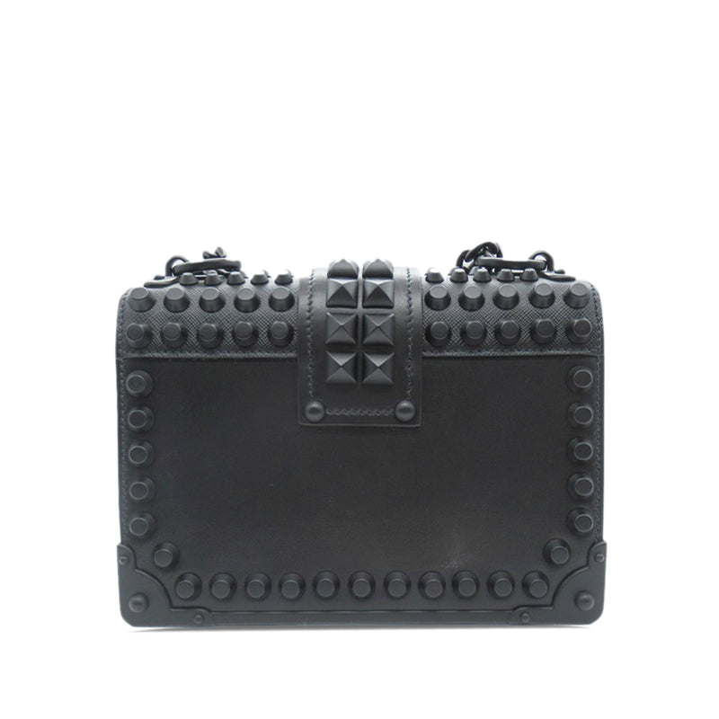 Prada Studded Cahier Crossbody Bag (SHG-EdCKoM)