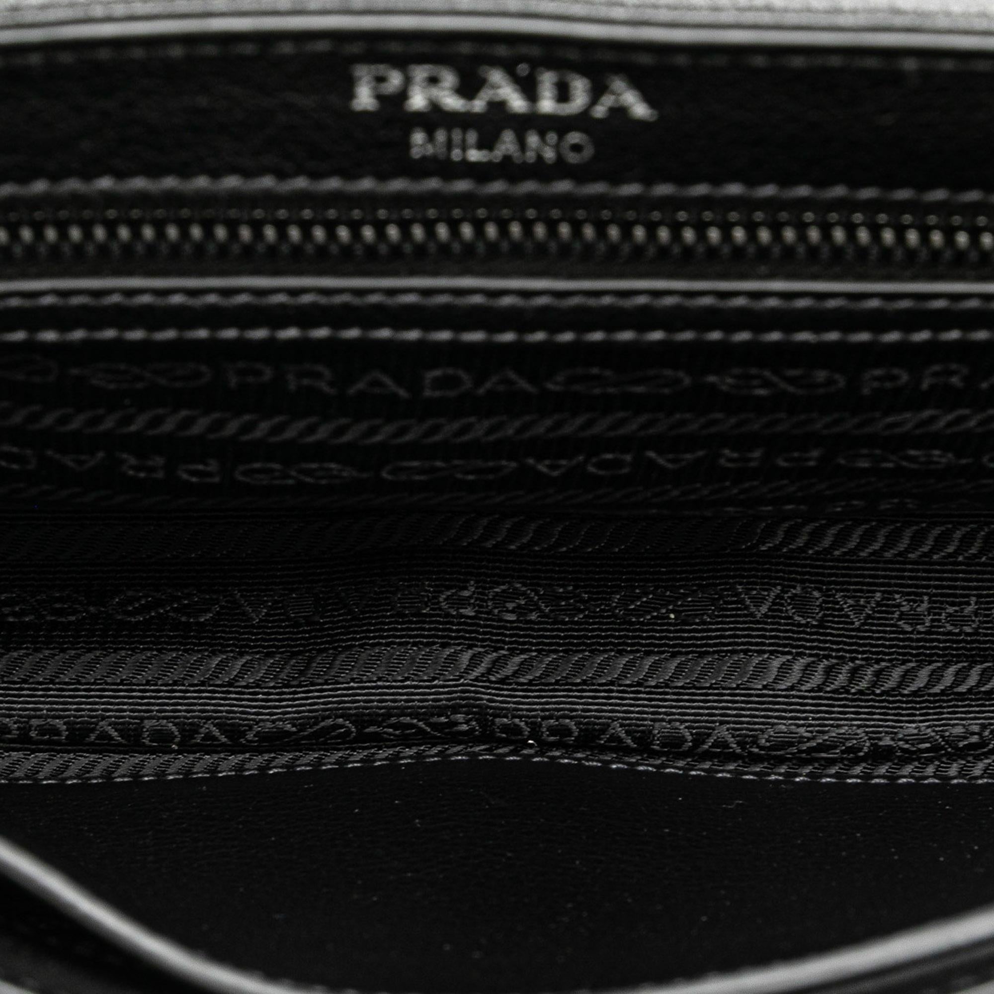 Prada Studded Glace Calf Crossbody (SHG-yFMc7A)