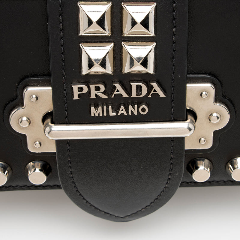 Prada Studded Saffiano Cahier Belt Bag (SHF-TSxdIG)