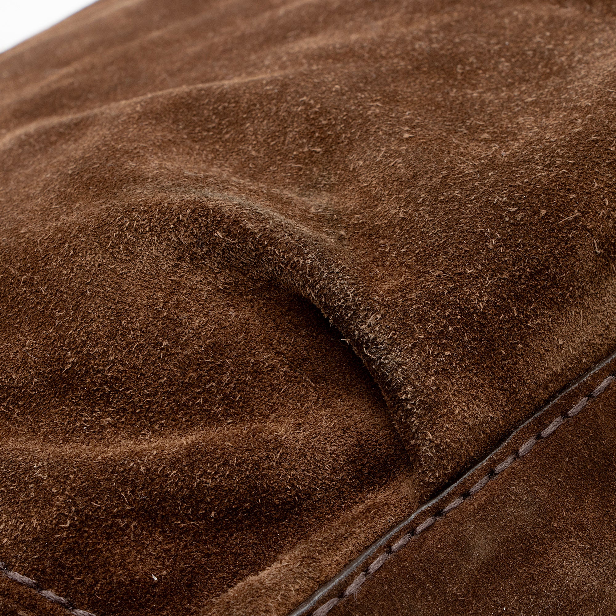 Prada Scamosciato Suede Hobo (SHF-hH2jDe)