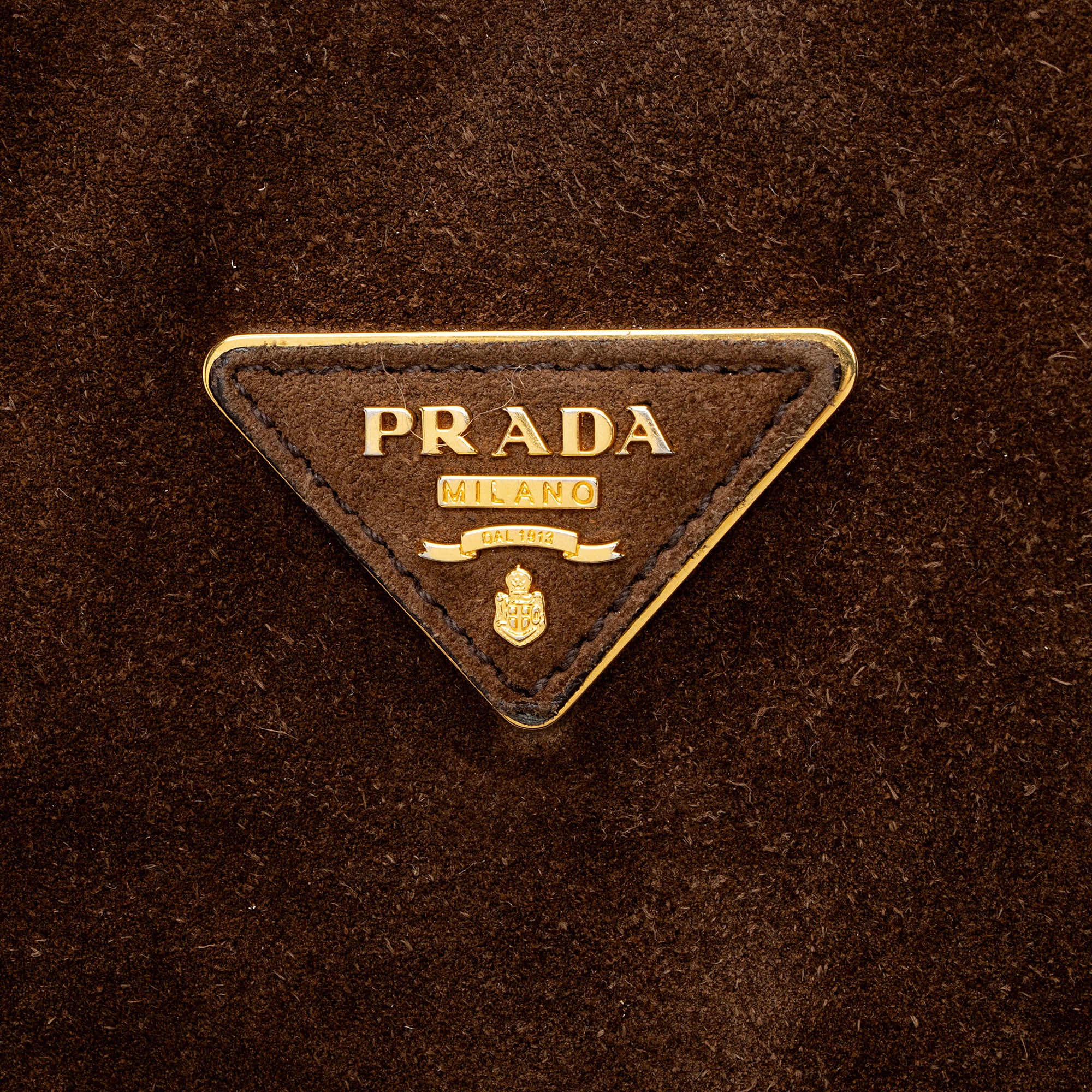 Prada Scamosciato Suede Hobo (SHF-hH2jDe)