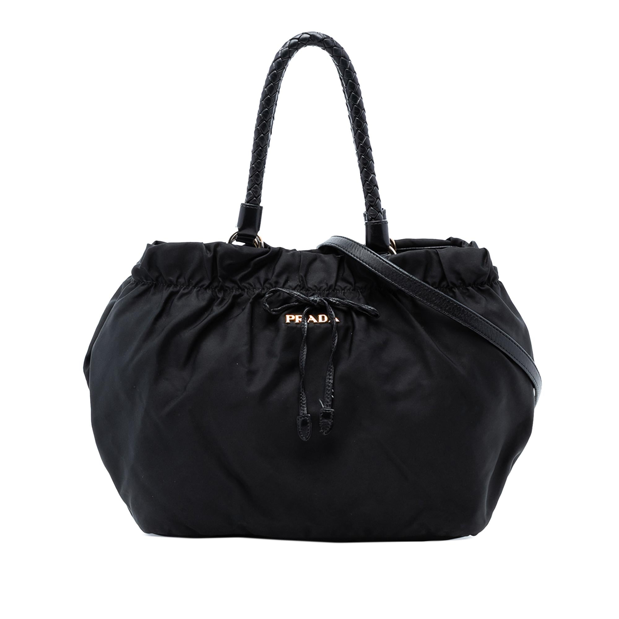 Prada Tessuto Bow Satchel