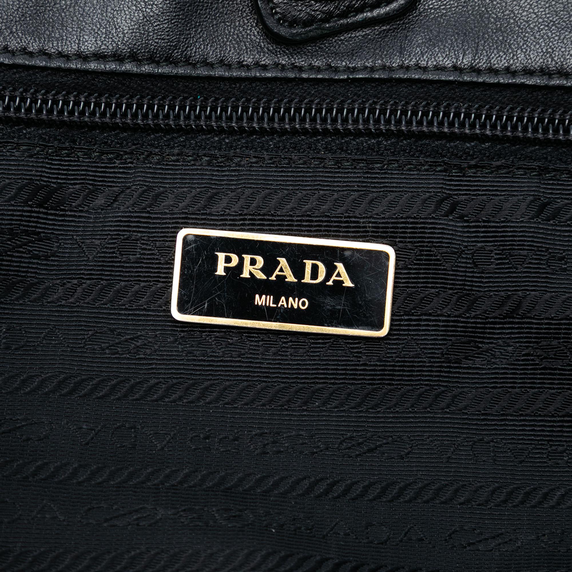 Prada Tessuto Bow Satchel