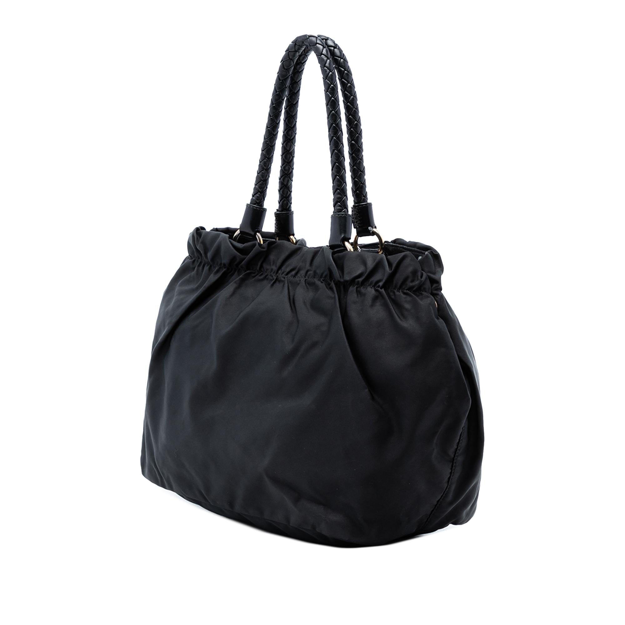 Prada Tessuto Bow Satchel