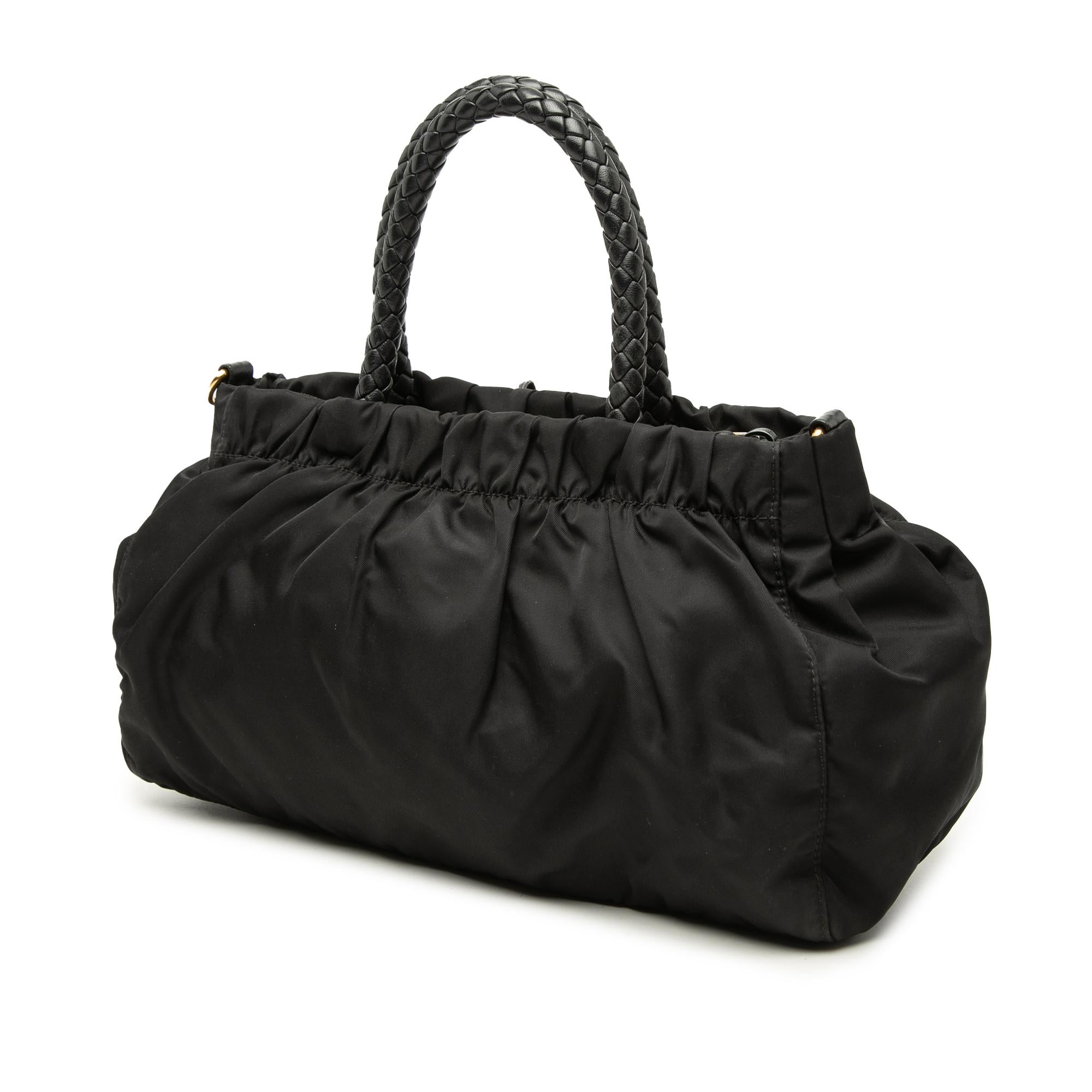 Prada Tessuto Bow Satchel