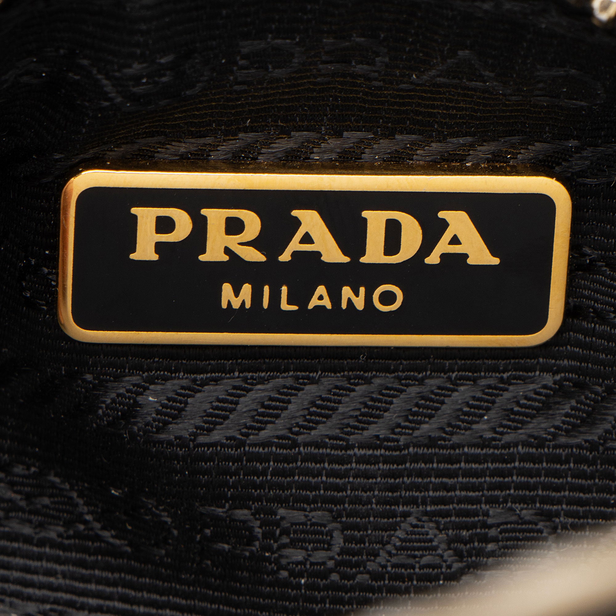 Prada Tessuto Bow Wristlet