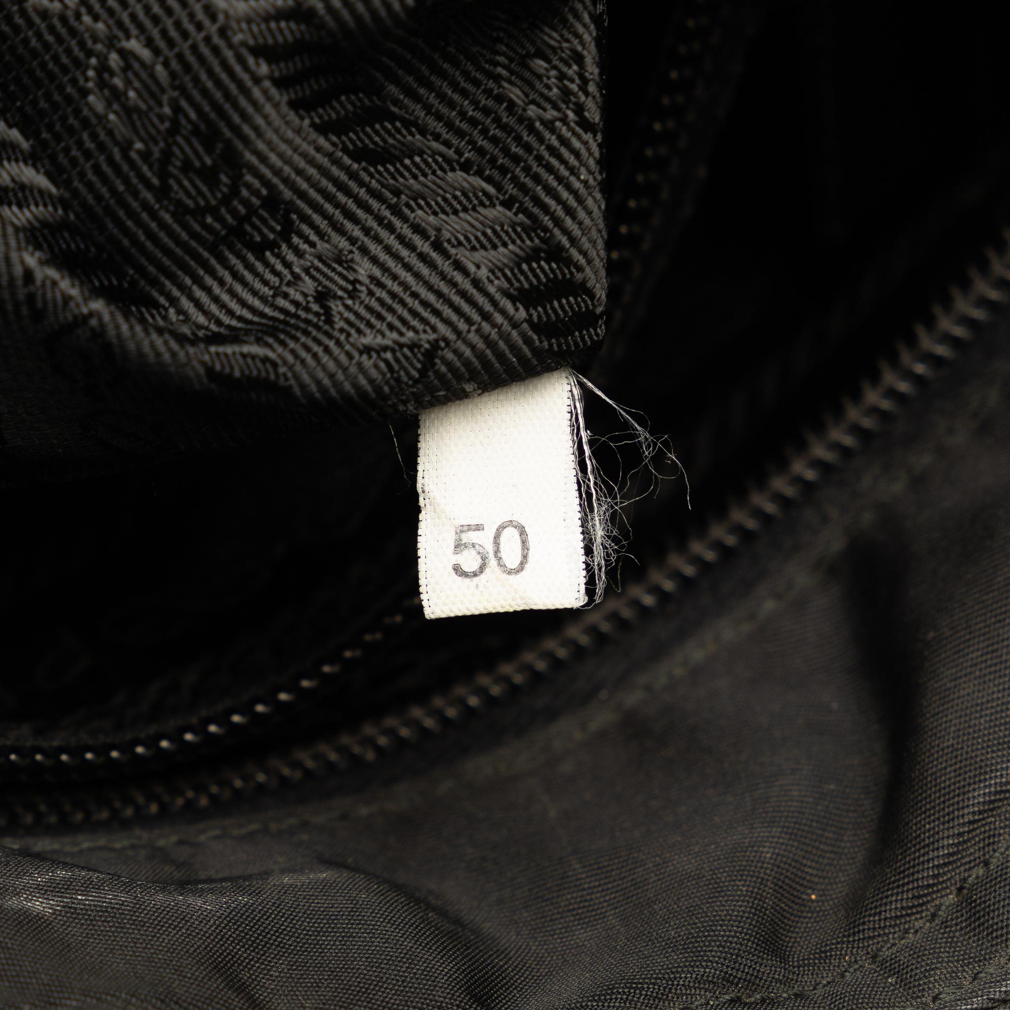Prada Tessuto Buckle Messenger Bag