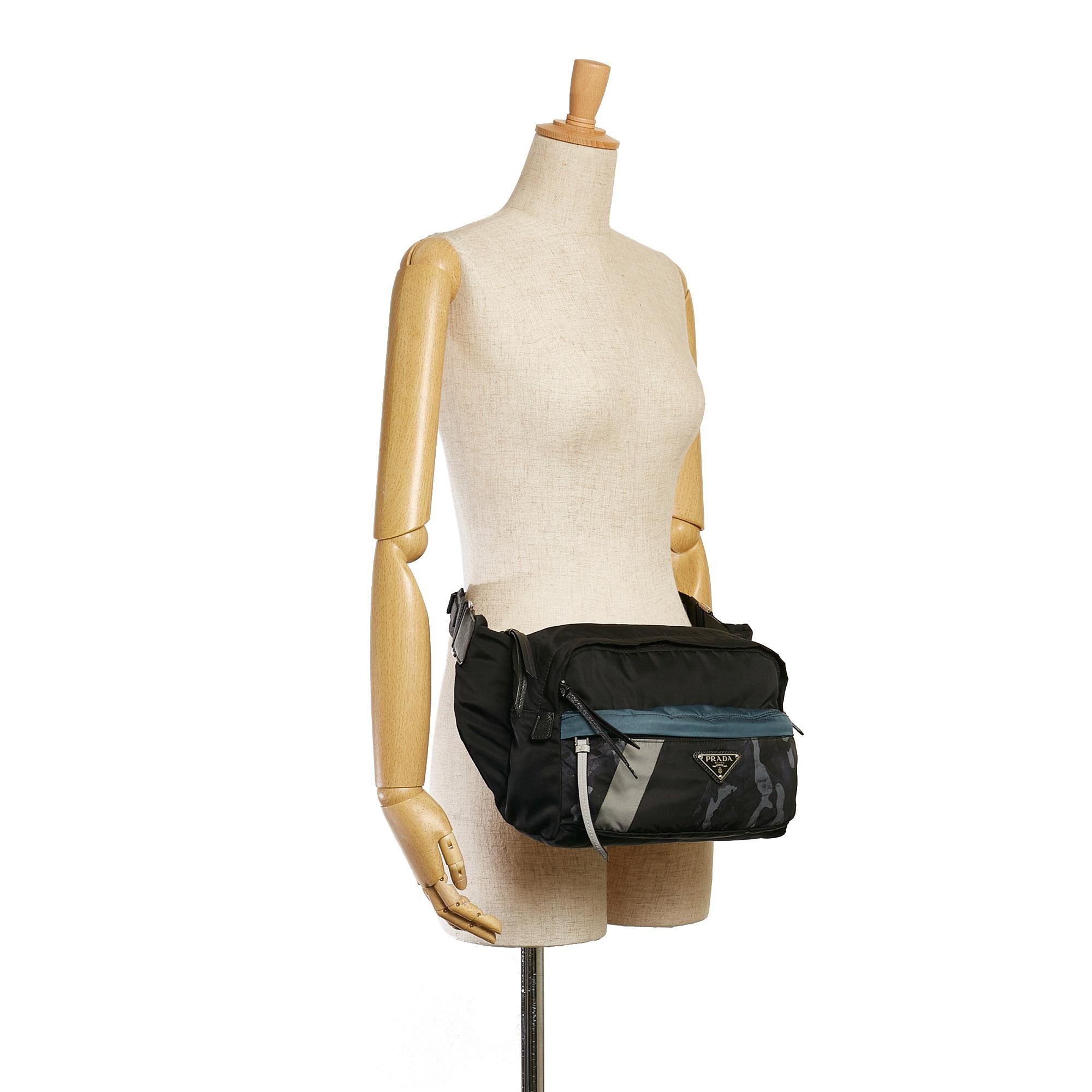 Prada Tessuto Camouflage Belt Bag