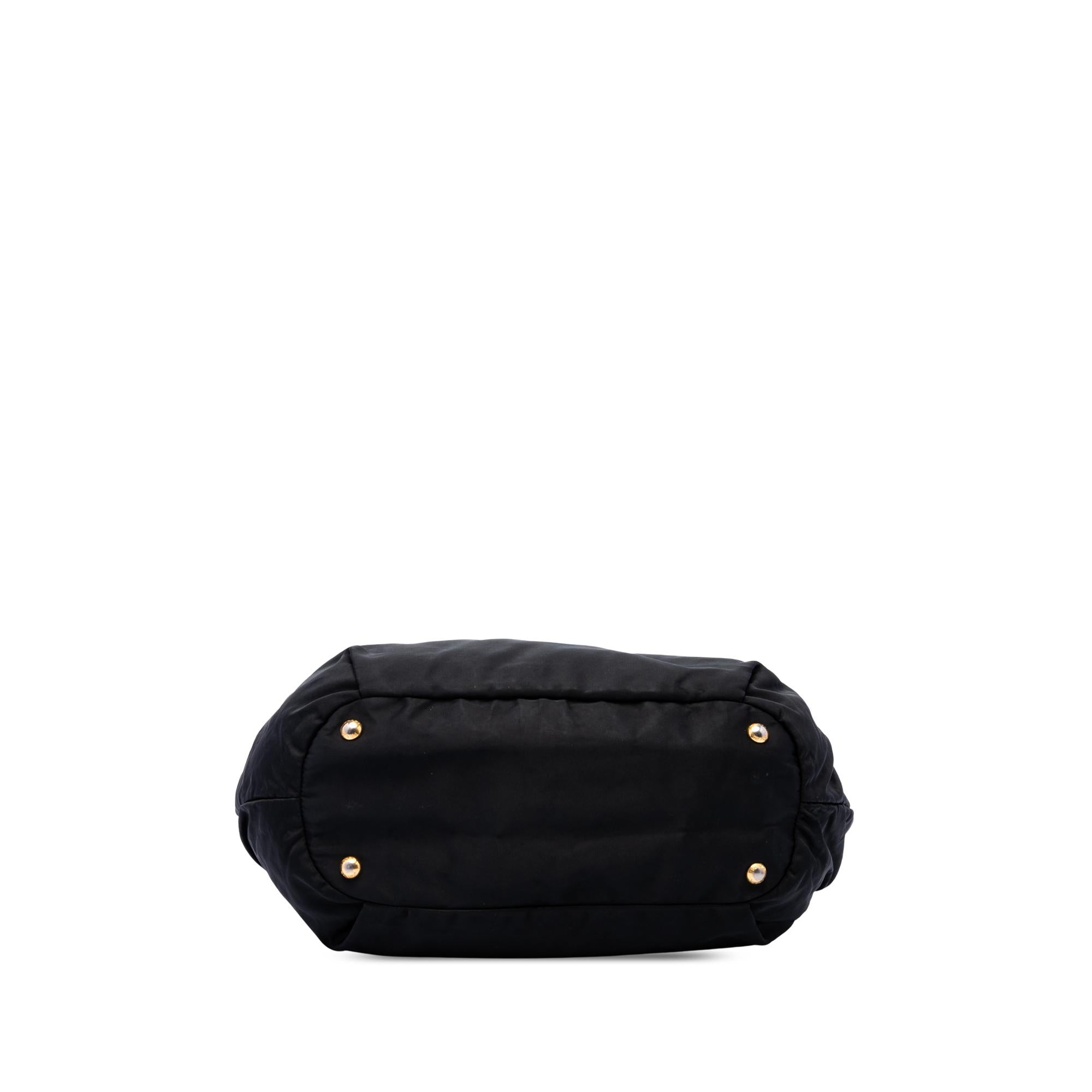 Prada Tessuto Canapa Logo Tote