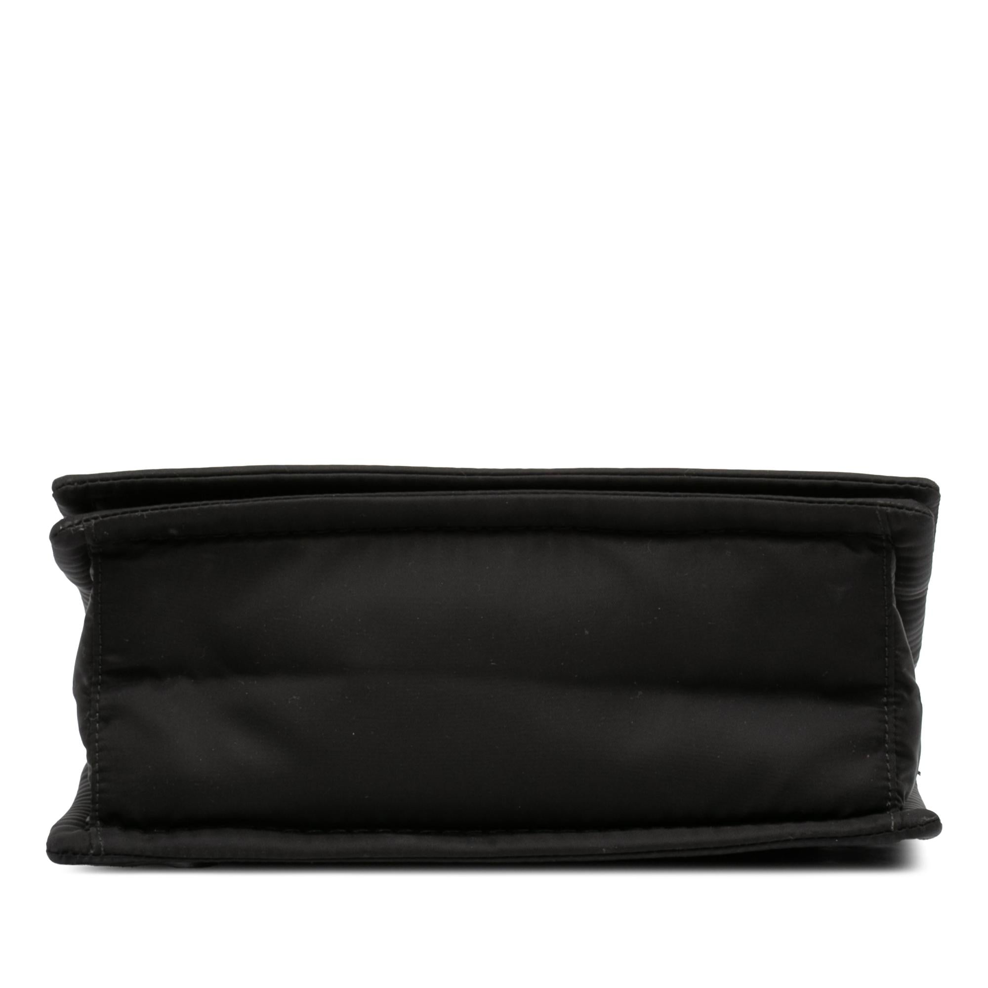 Prada Tessuto Chain Flap Crossbody