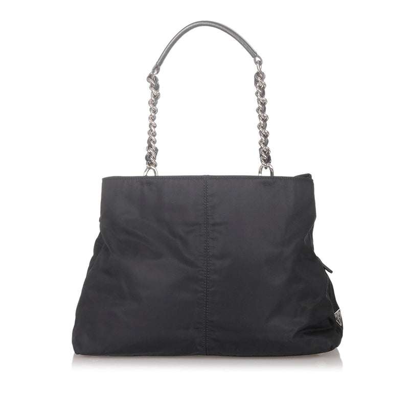 Prada Tessuto Chain Shoulder Bag (SHG-31648)