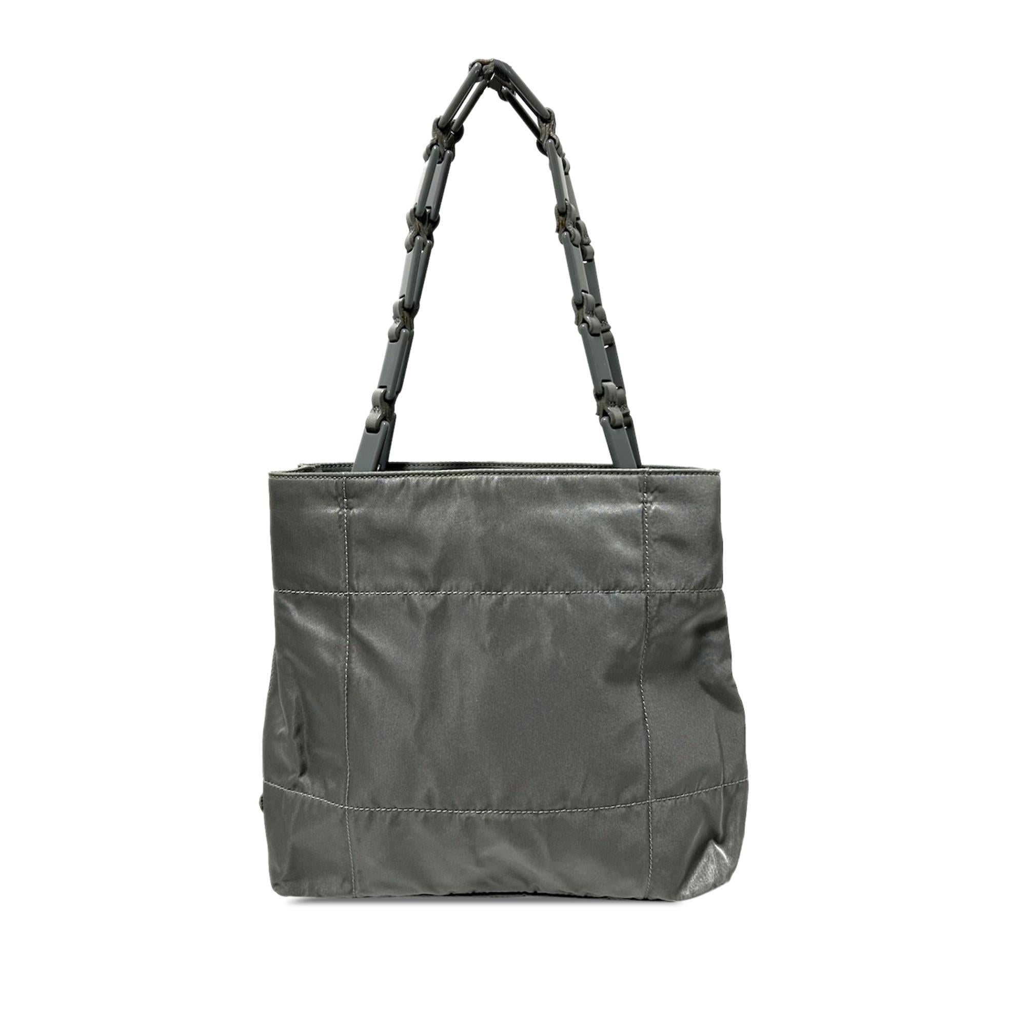 Prada Tessuto Chain Shoulder Bag (SHG-WqmM8Z)