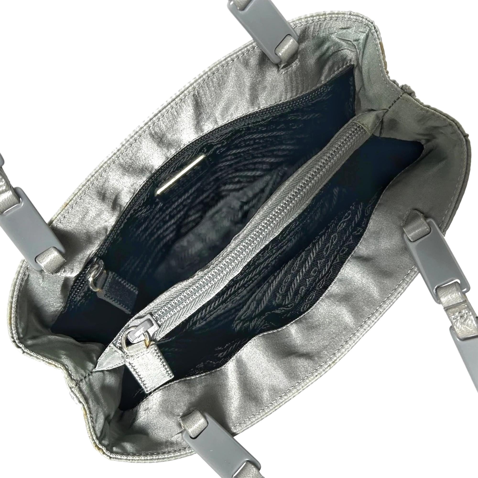 Prada Tessuto Chain Shoulder Bag (SHG-WqmM8Z)