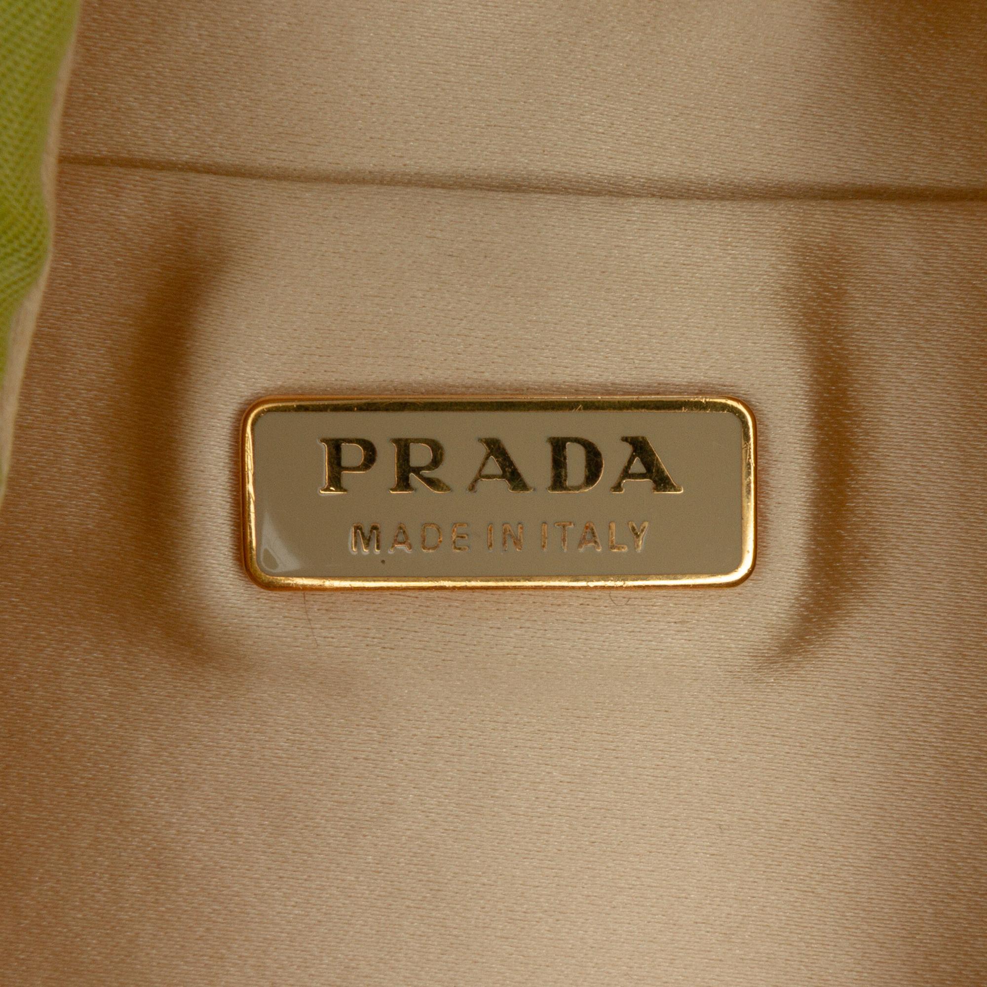 Prada Tessuto Chain Shoulder Bag