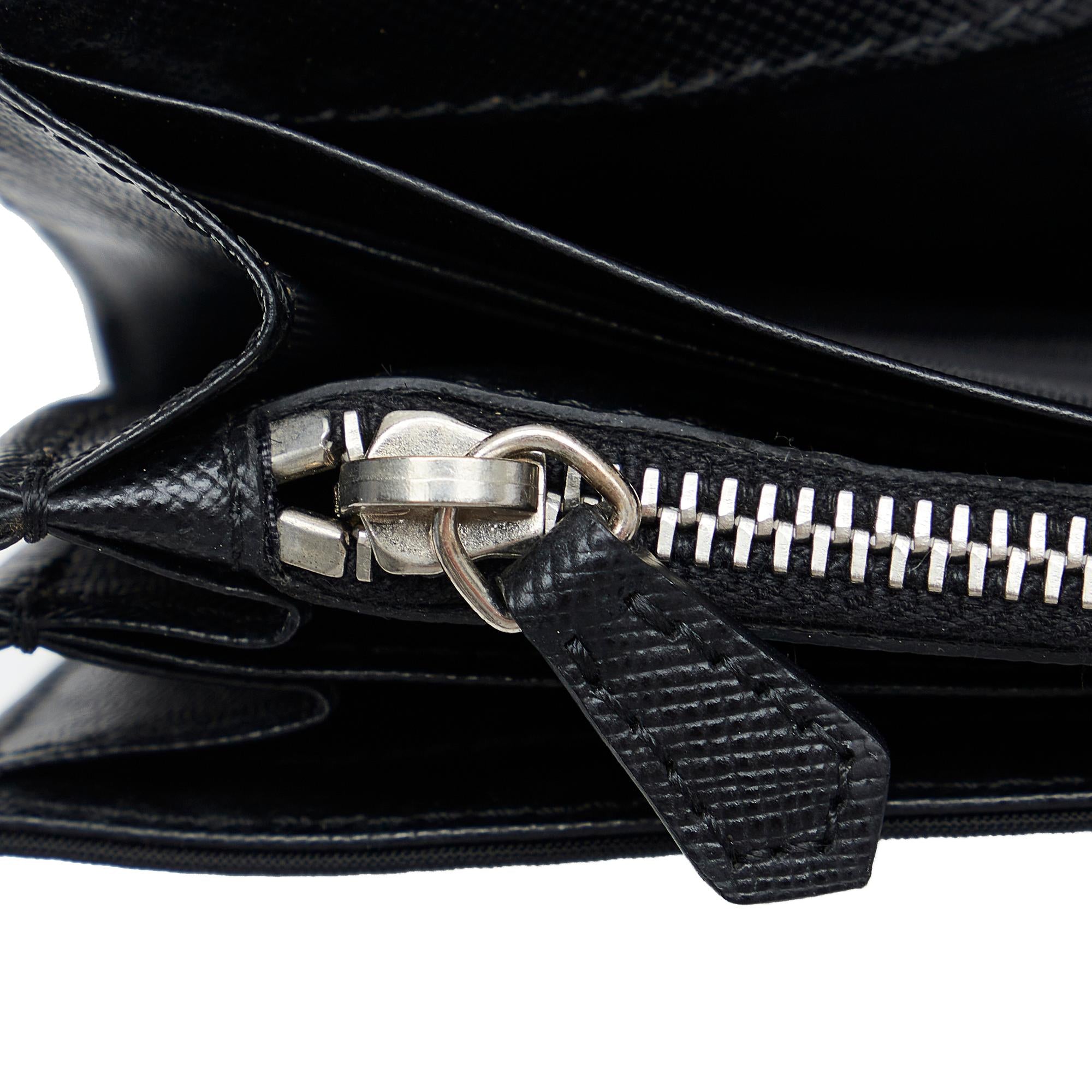 Prada Tessuto Continental Flap Wallet (SHG-6bx2XP)