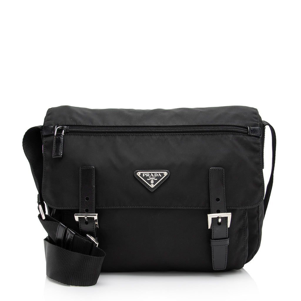 Prada Leather Crossbody Bag (SHG-wrJKSC) – LuxeDH