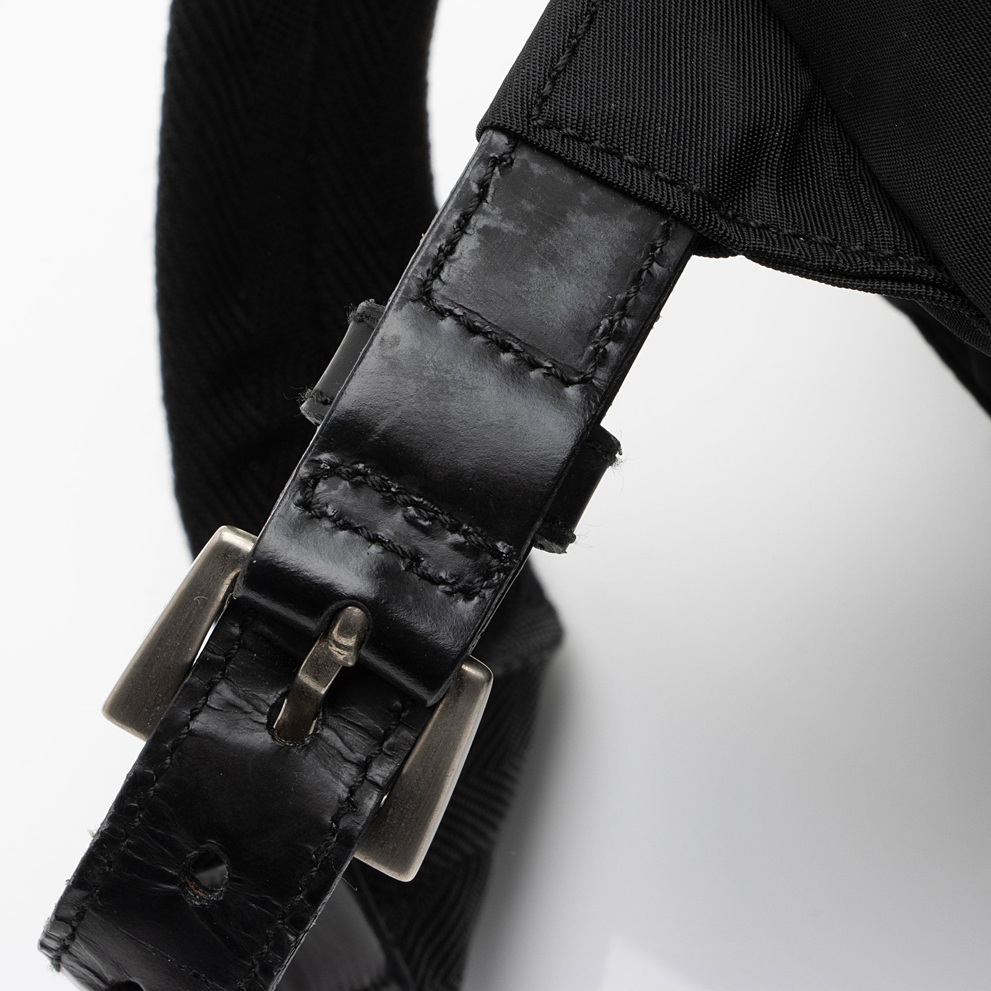 Prada Tessuto Double Pocket Medium Backpack (SHF-EHKQ1z)