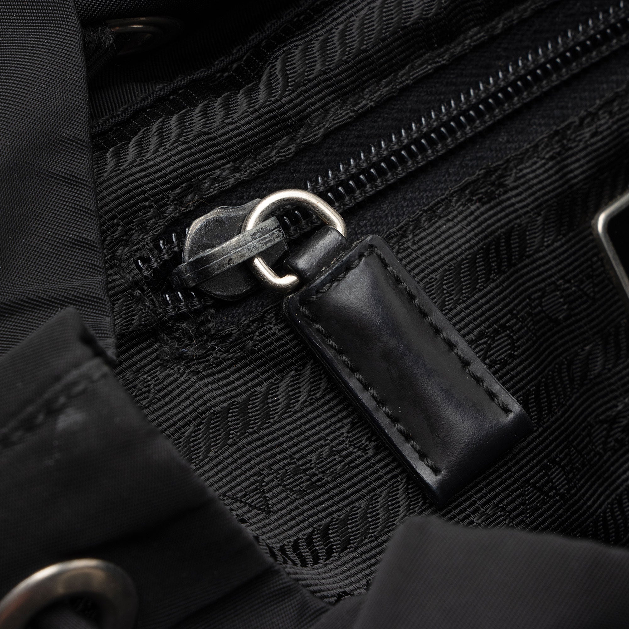 Prada Tessuto Double Pocket Medium Backpack (SHF-EHKQ1z)