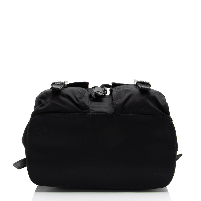 Prada Tessuto Double Pocket Small Backpack (SHF-wNk9mi)