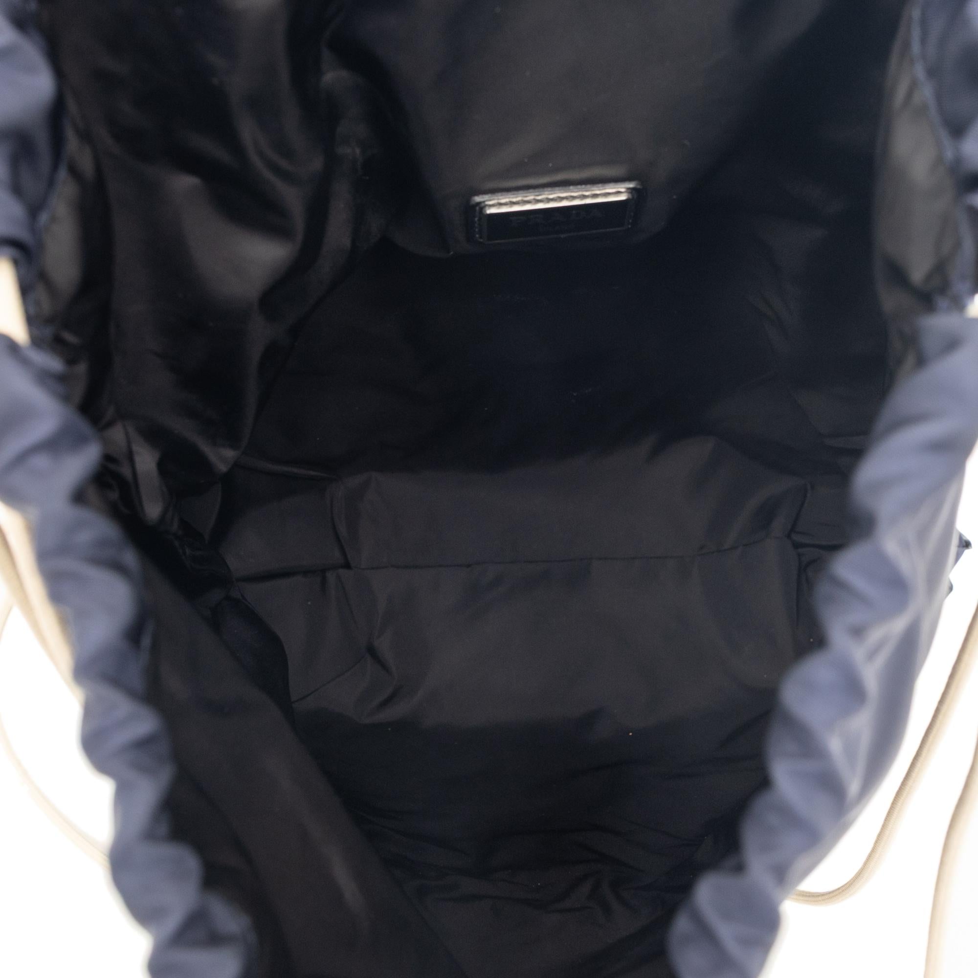 Prada Tessuto Drawstring Backpack