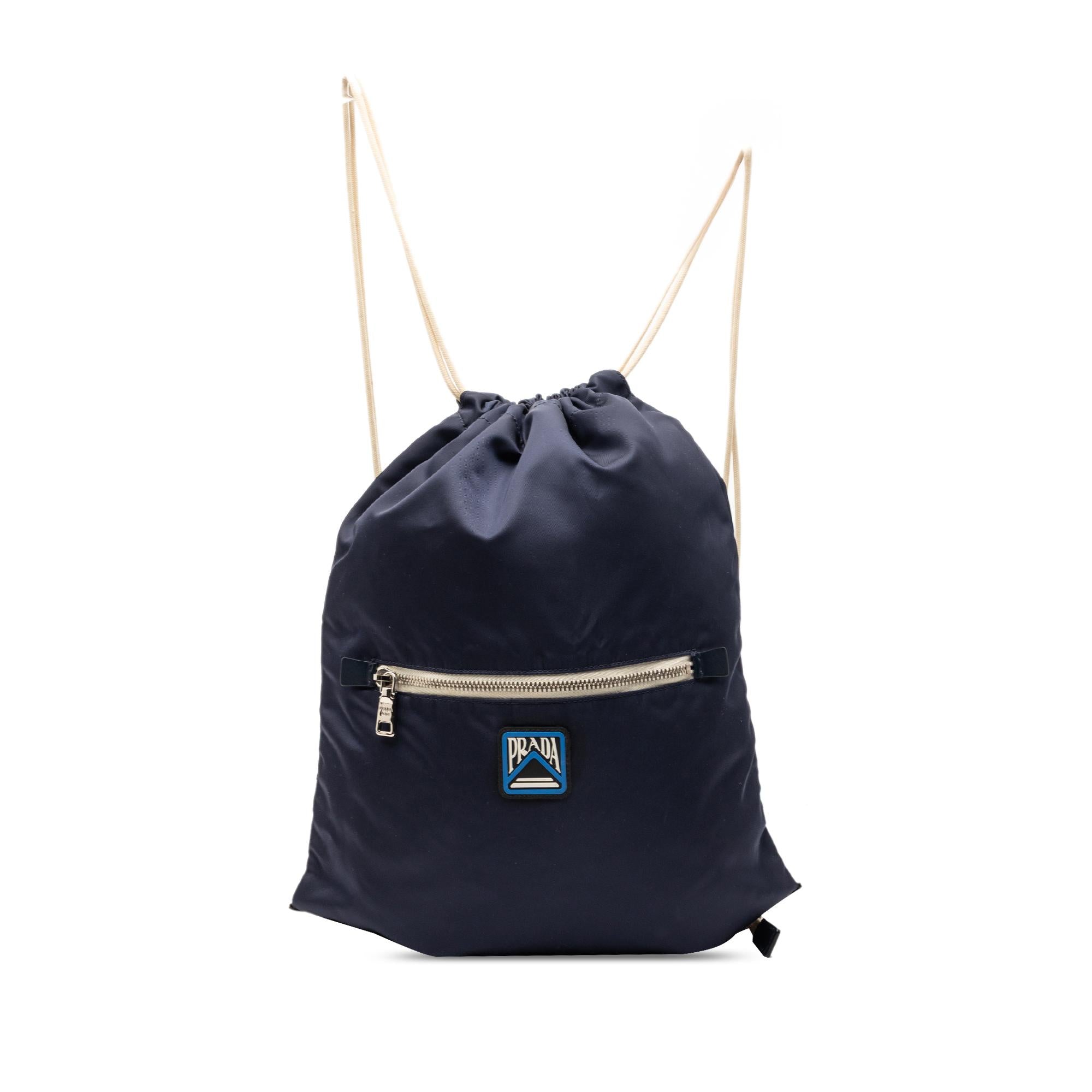 Prada Tessuto Drawstring Backpack