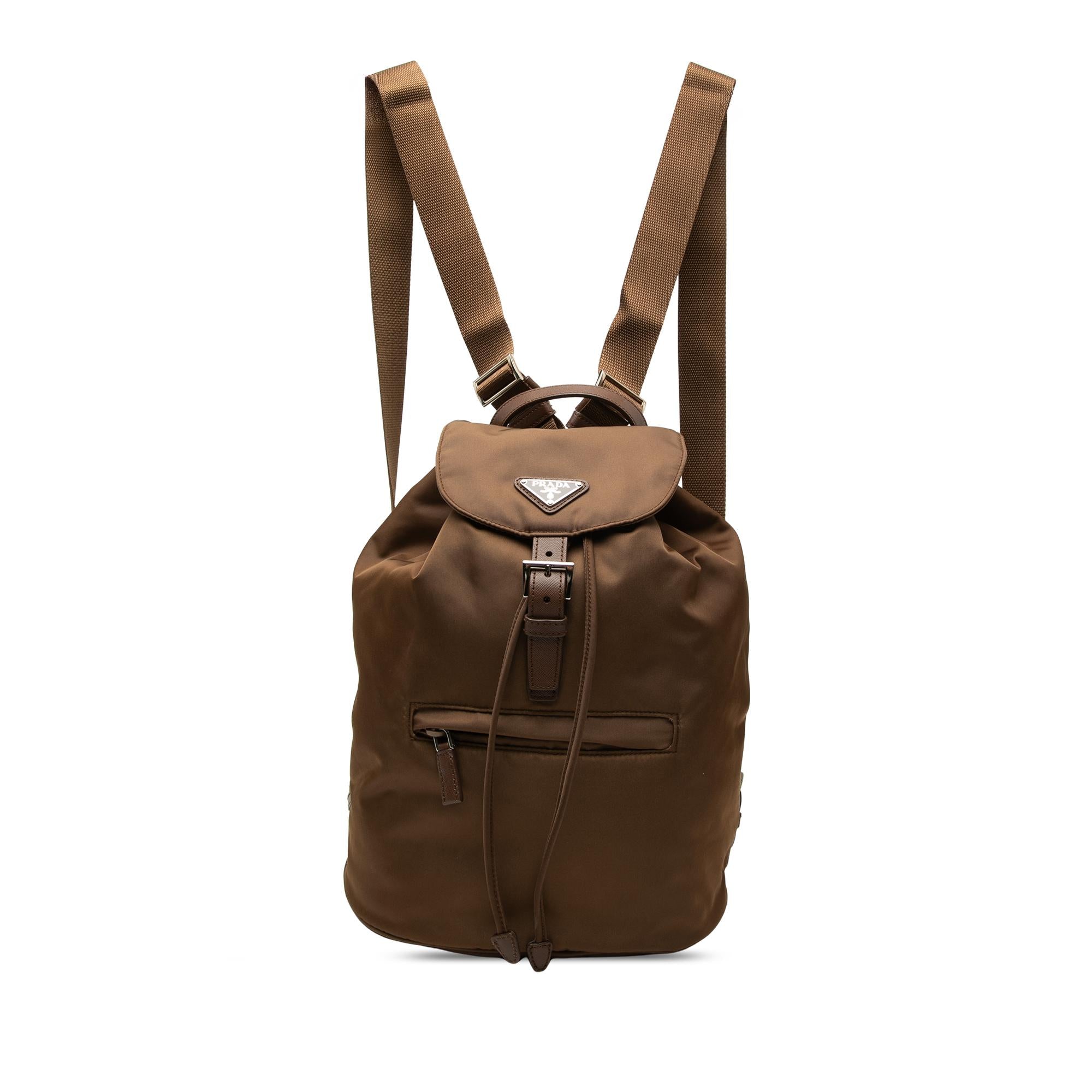Prada Tessuto Drawstring Backpack