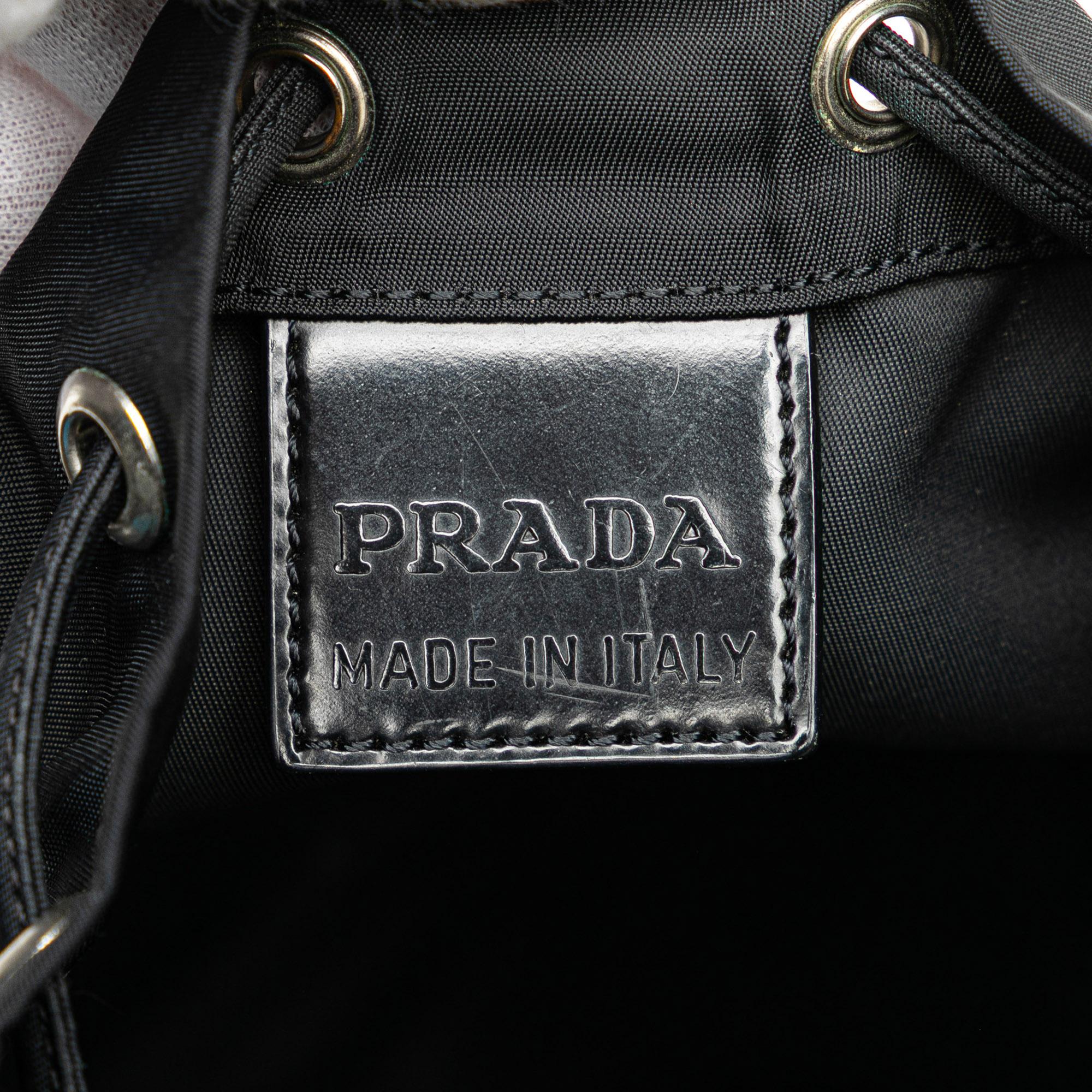 Prada Tessuto Drawstring Pouch