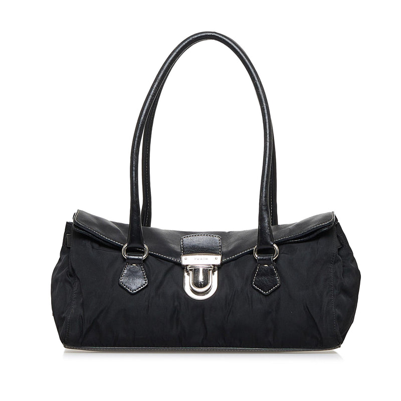 ビンテージ PRADA TESSUTO EASY ボウラー バッグ（プラダ BN0187 