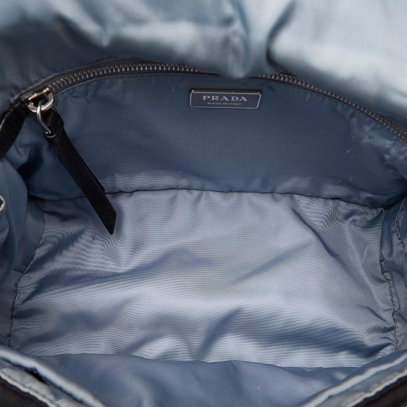 Prada Tessuto Etiquette Crossbody Bag (SHG-NYBees)
