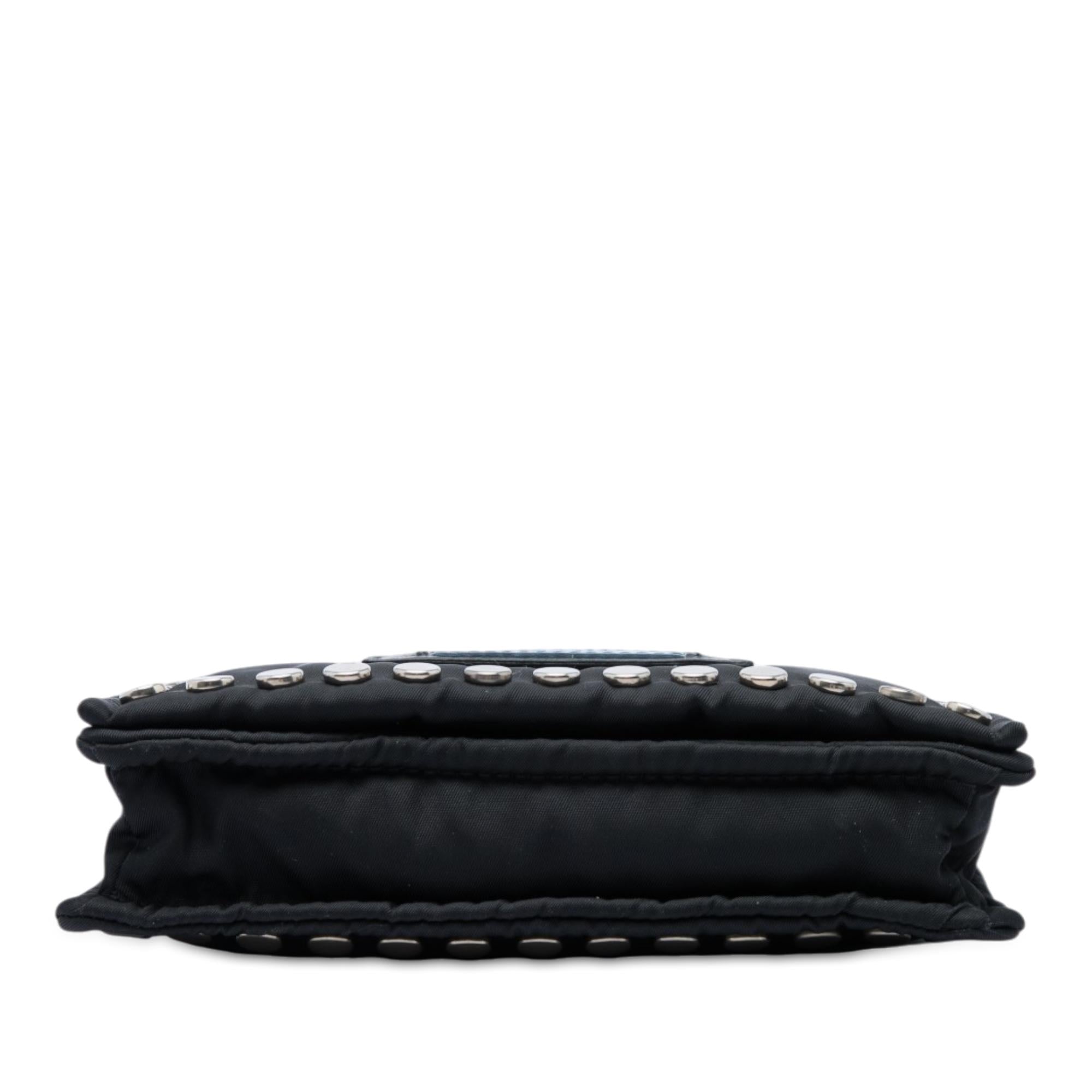 Prada Tessuto Etiquette Crossbody