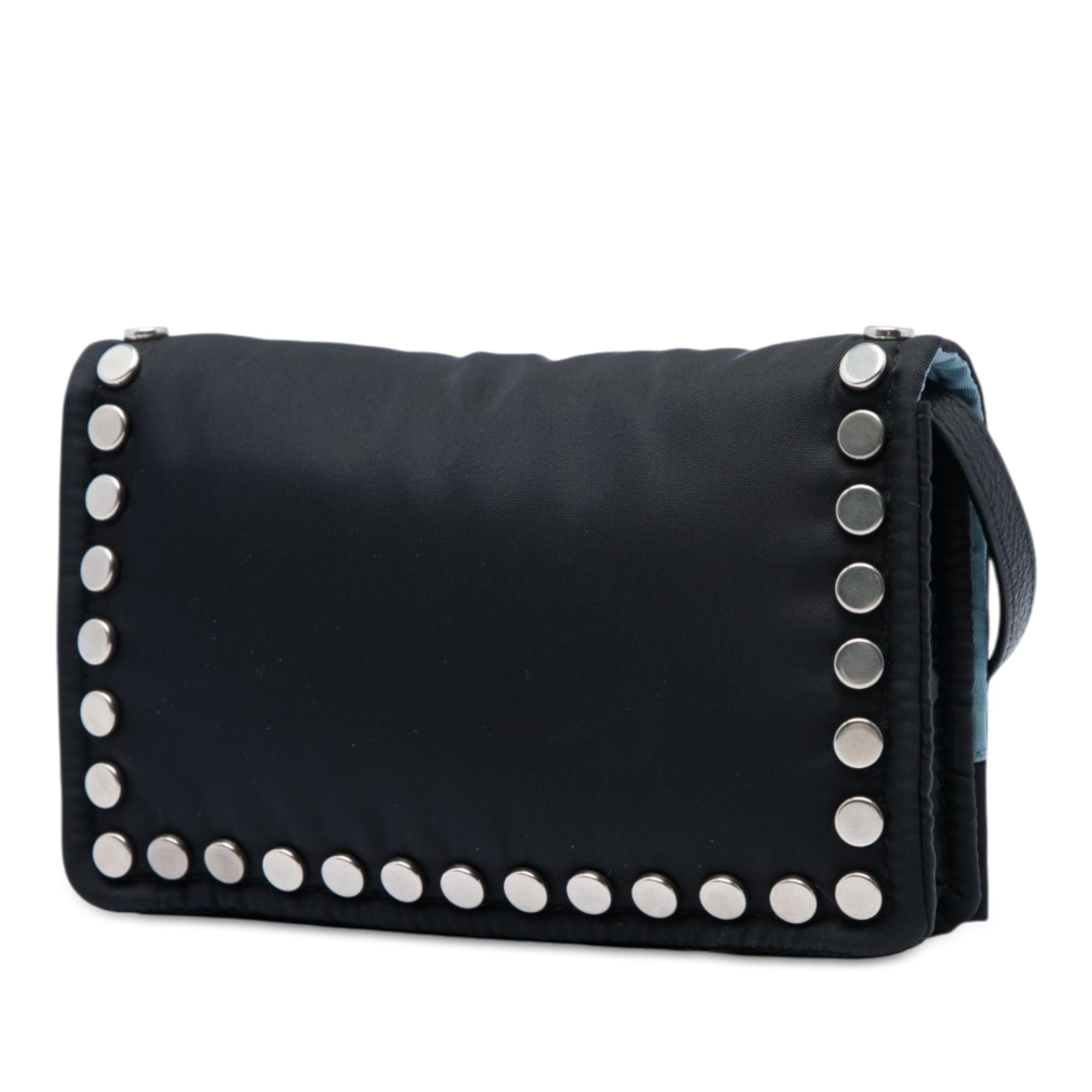 Prada Tessuto Etiquette Crossbody
