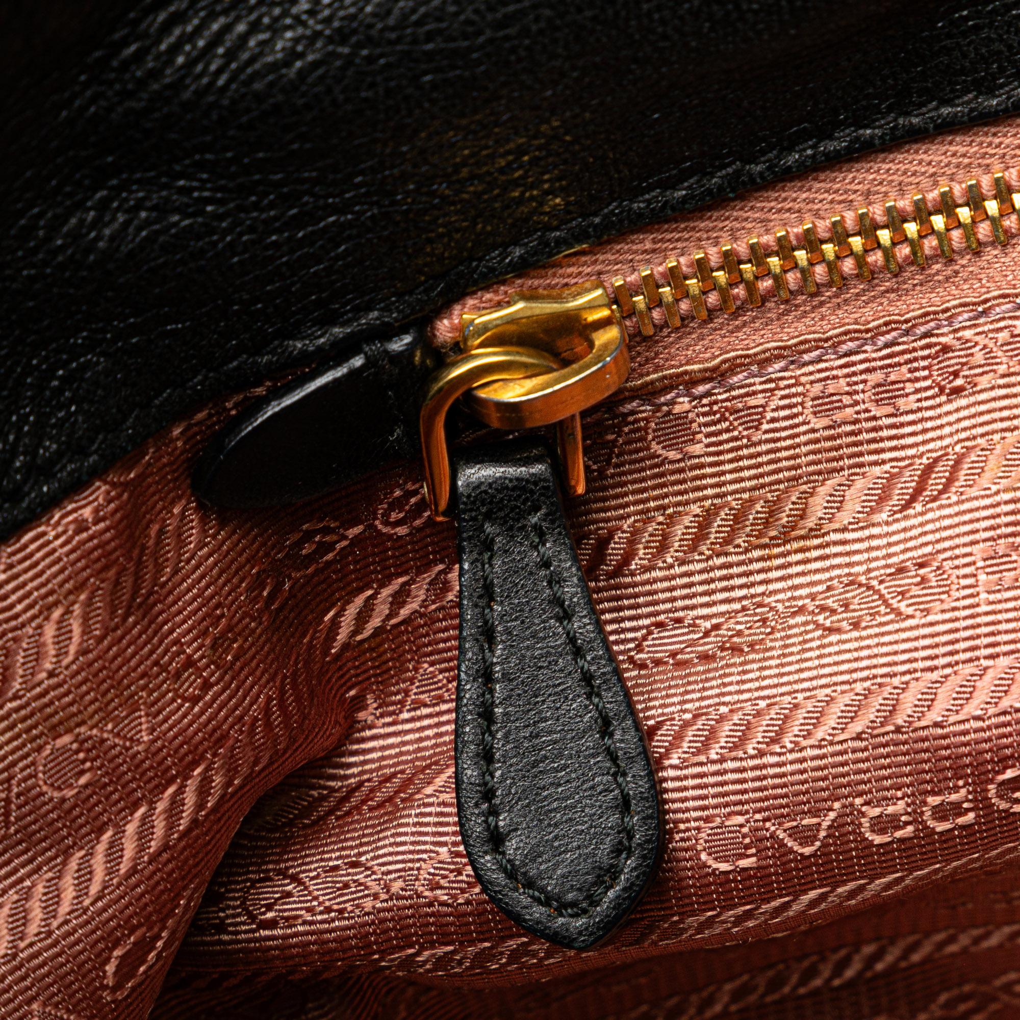 Prada Tessuto Fiocco Bow Handbag