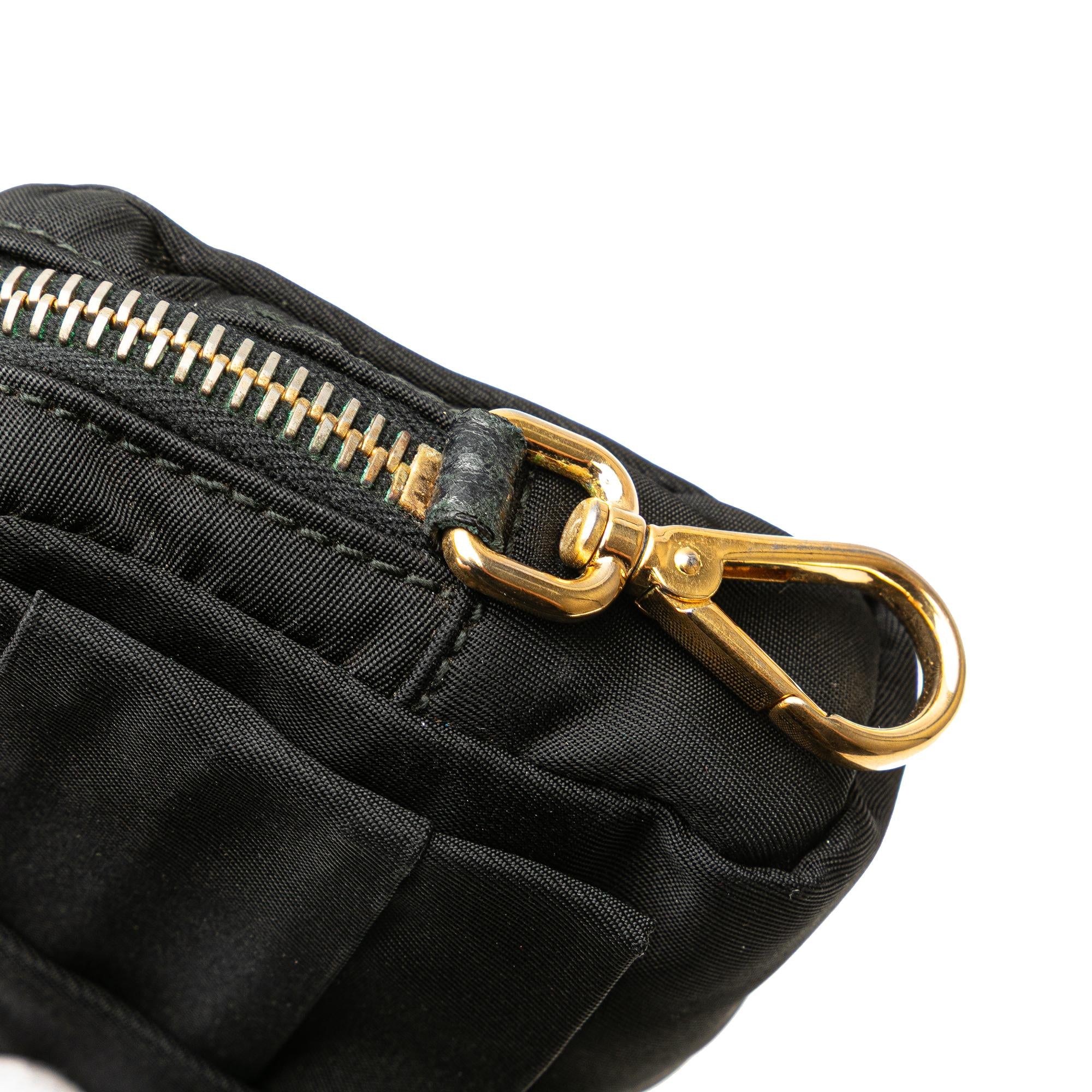 Prada Tessuto Fiocco Bow Pouch
