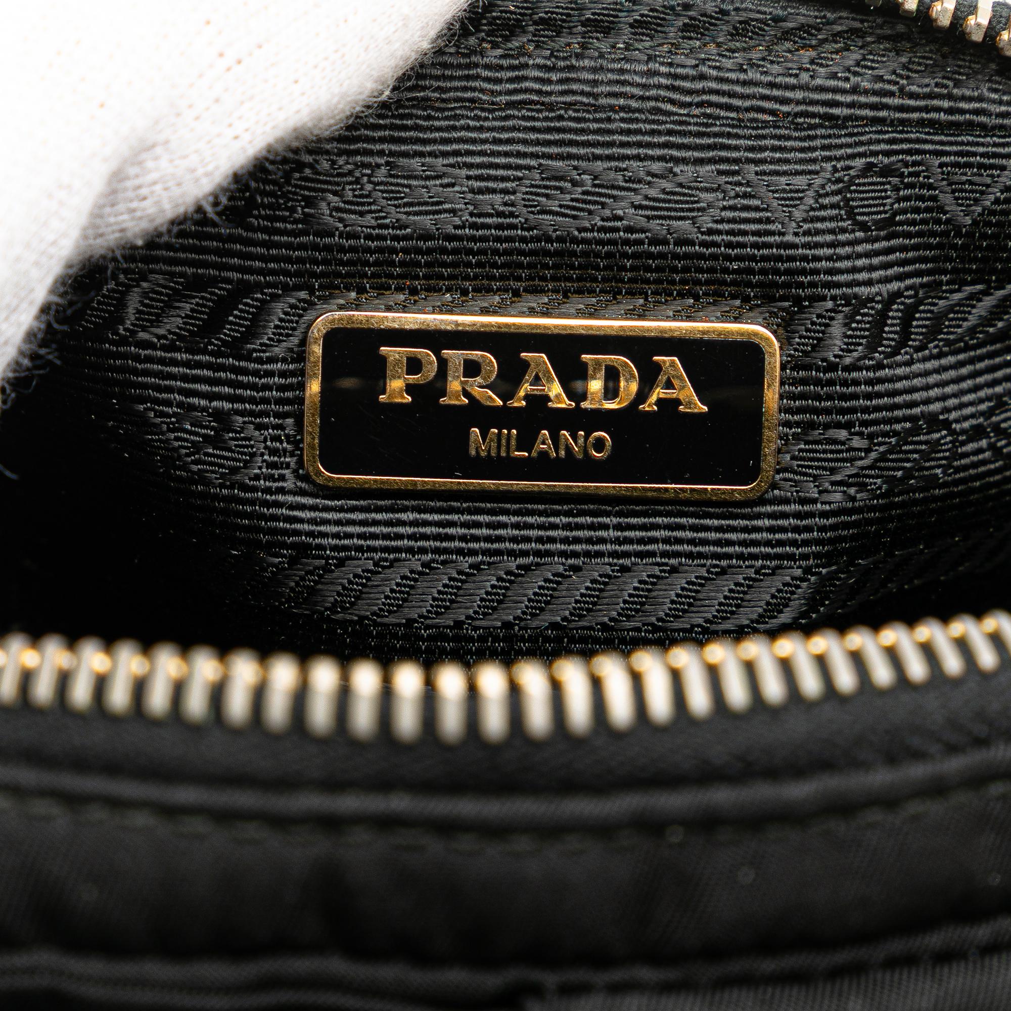Prada Tessuto Fiocco Bow Pouch